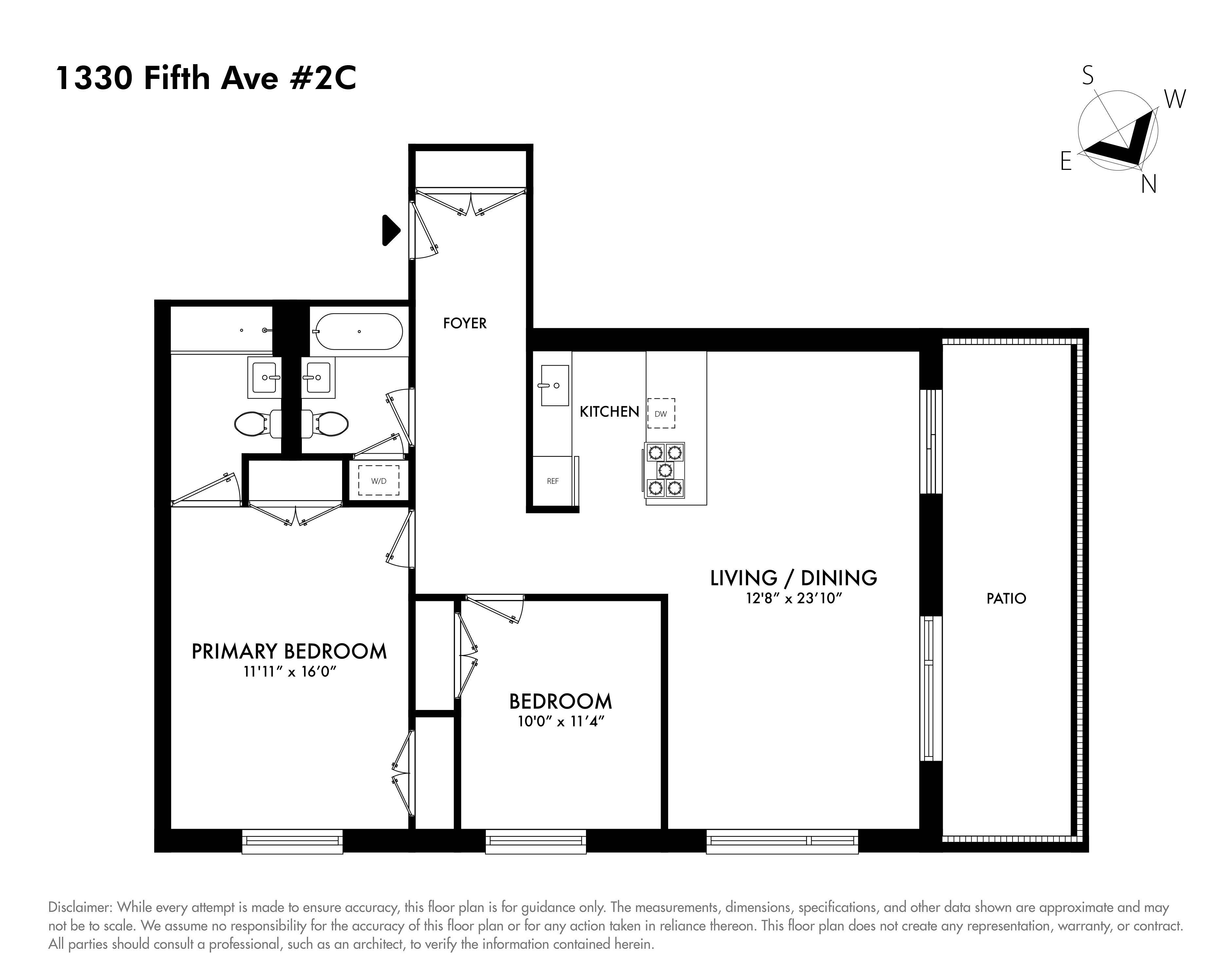 1330 Fifth Avenue 2C West Harlem New York NY 10026