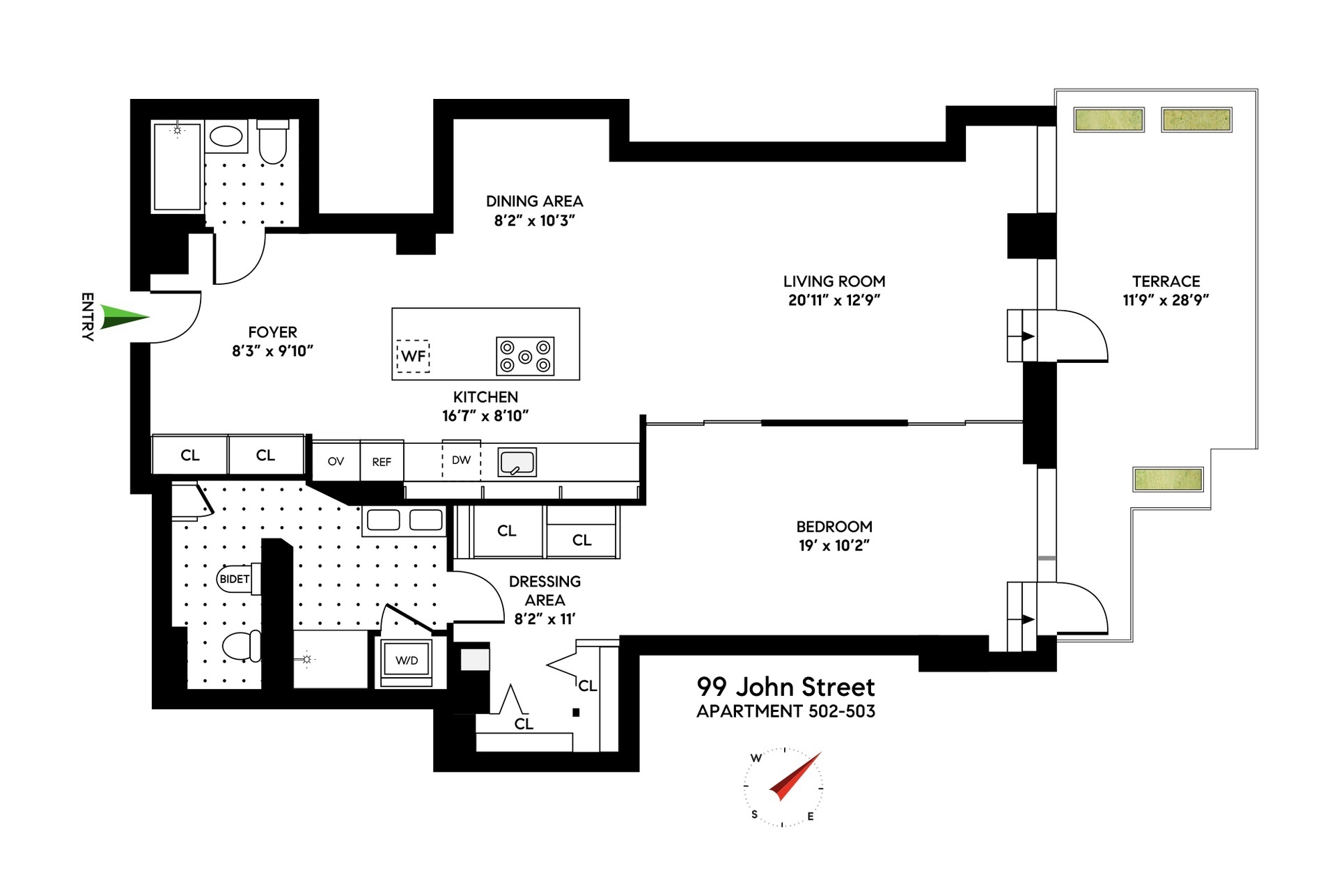 99 John Street 502-503 Seaport District New York NY 10038