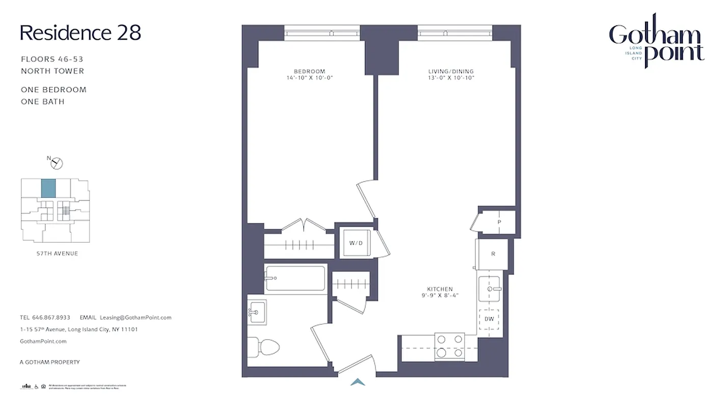 1-15 57th Avenue 4628F Long Island City Queens NY 11101