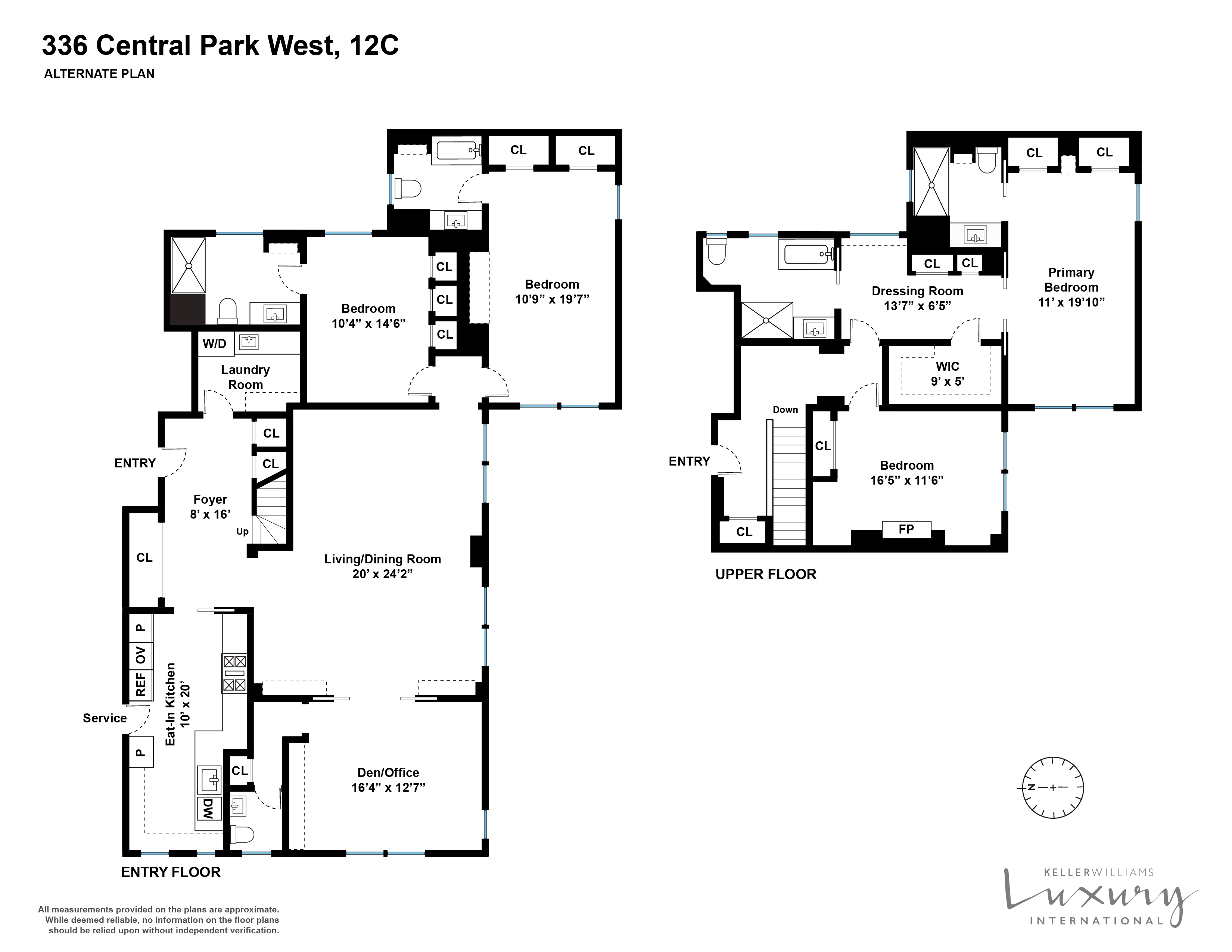 336 Central Park West 12CD-14C Central Park West New York NY 10025