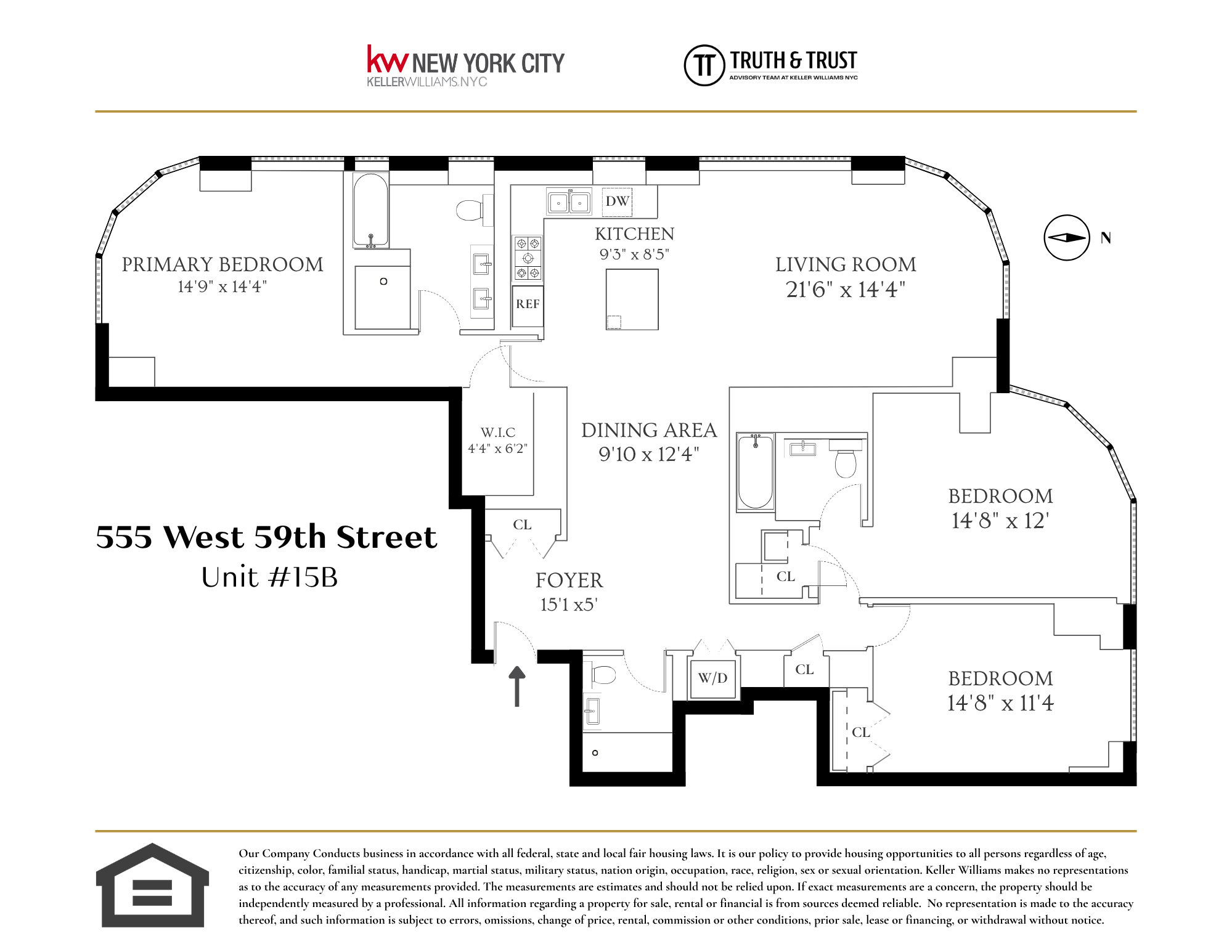 555 West 59th Street 15B Lincoln Square New York NY 10019
