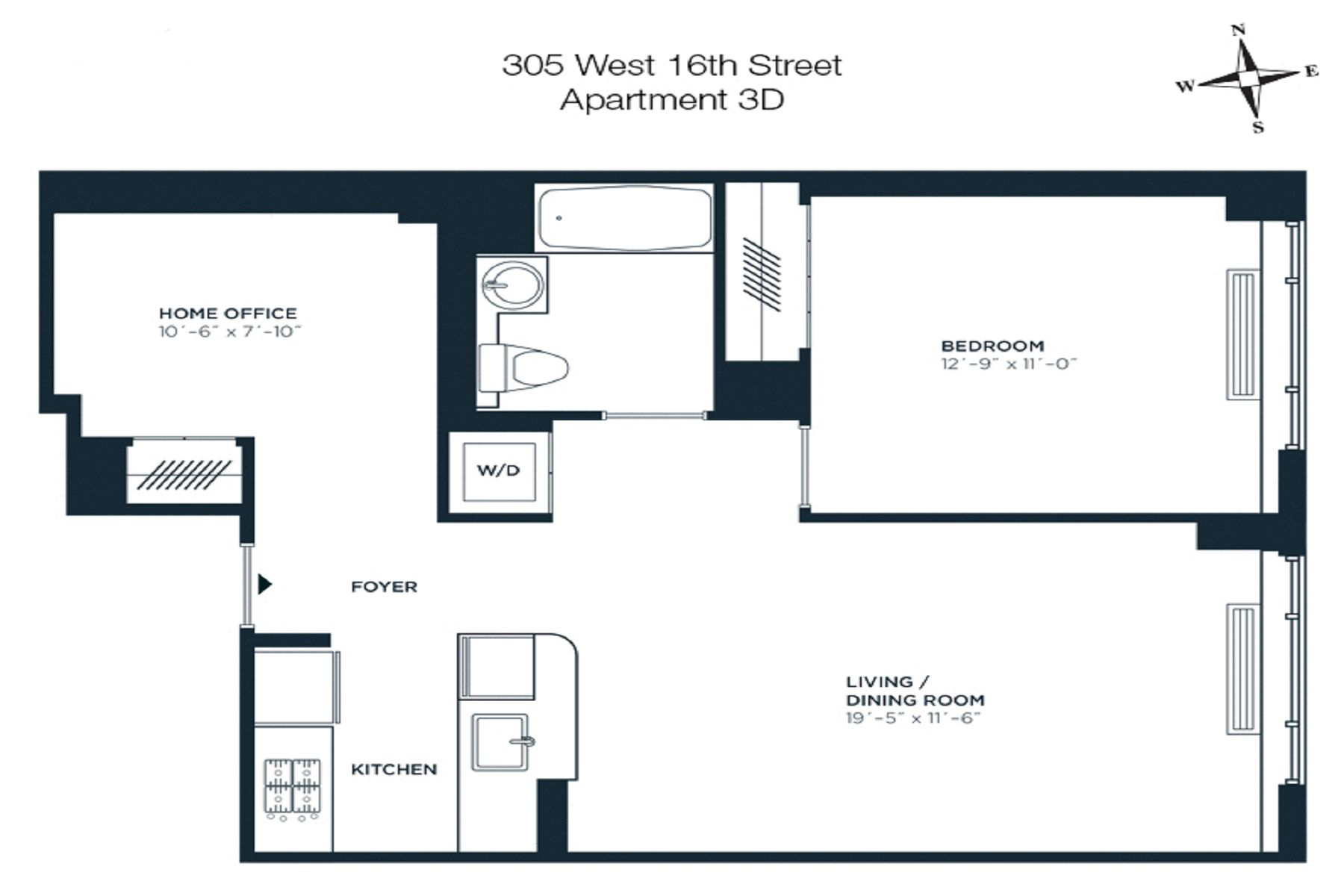 305 West 16th Street 3D Chelsea New York NY 10011