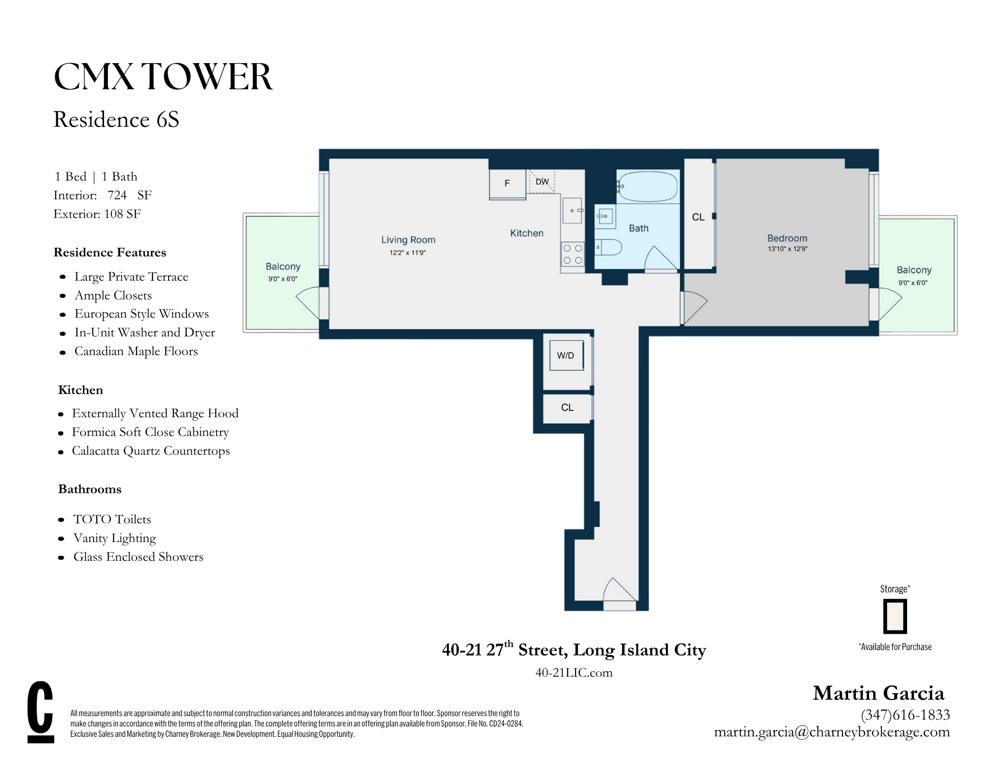 40-21 27th Street 6S Long Island City Queens NY 11101