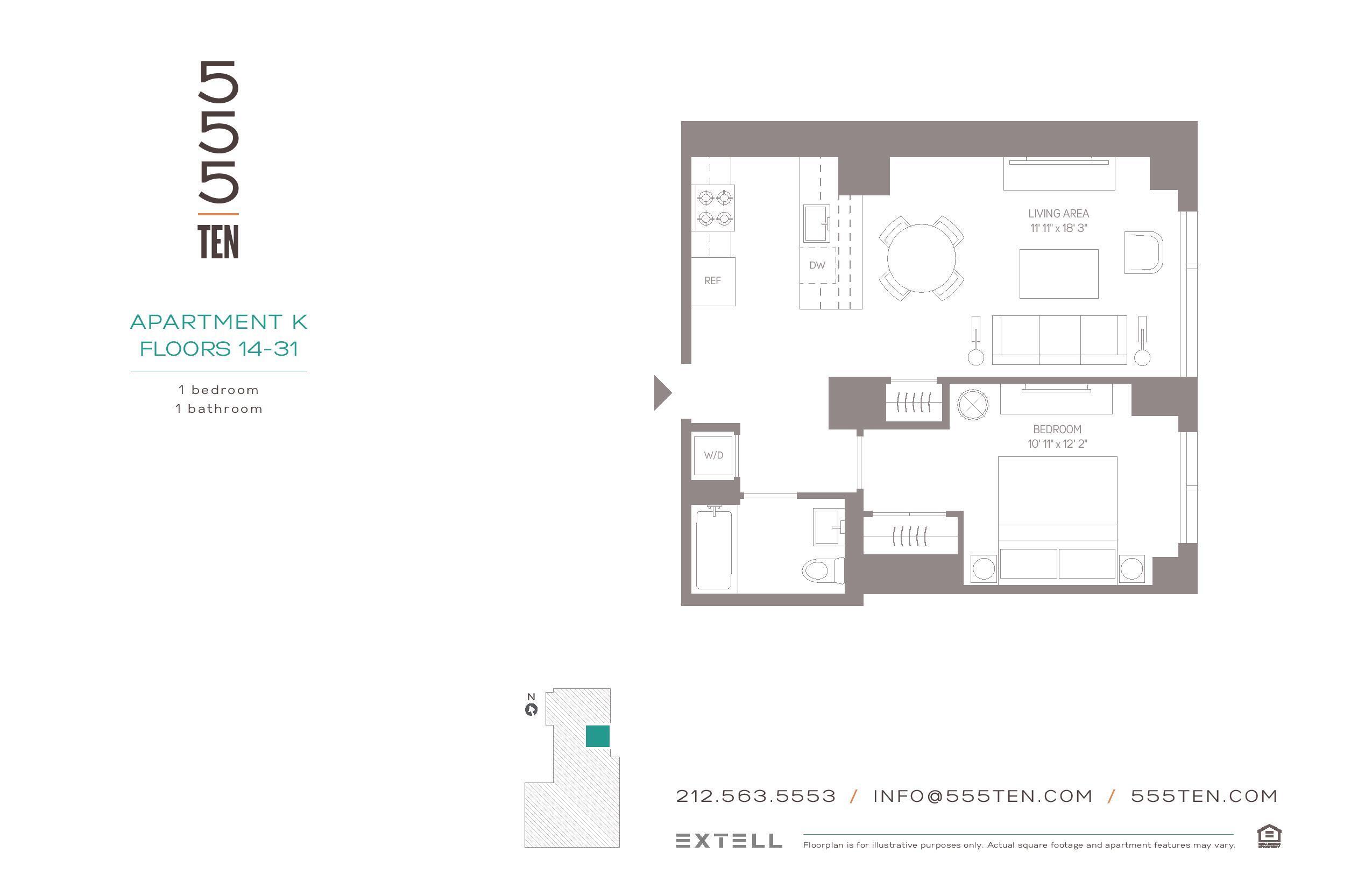 555 Tenth Avenue 20K Clinton New York NY 10018