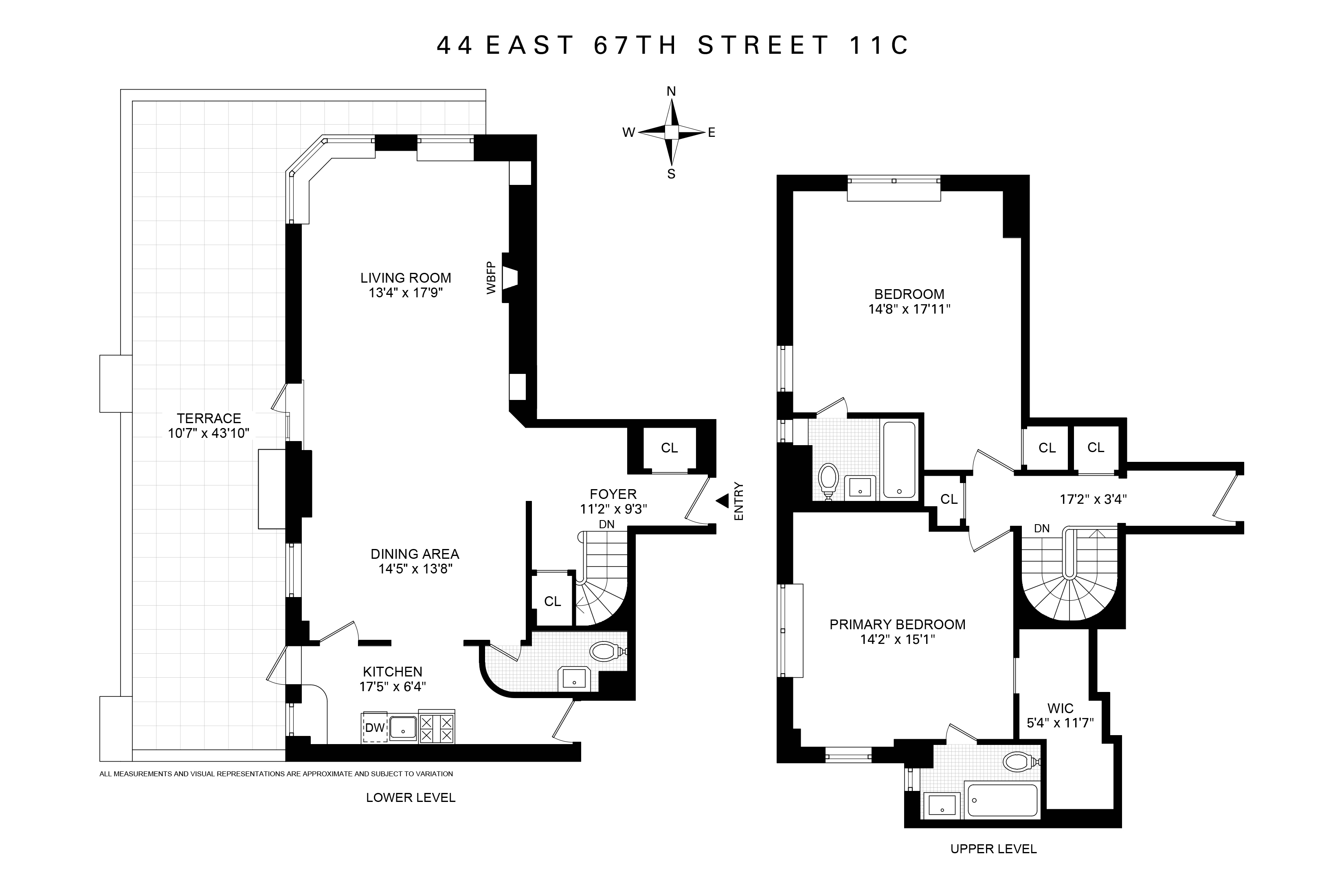 44 East 67th Street 11C Upper East Side New York NY 10065