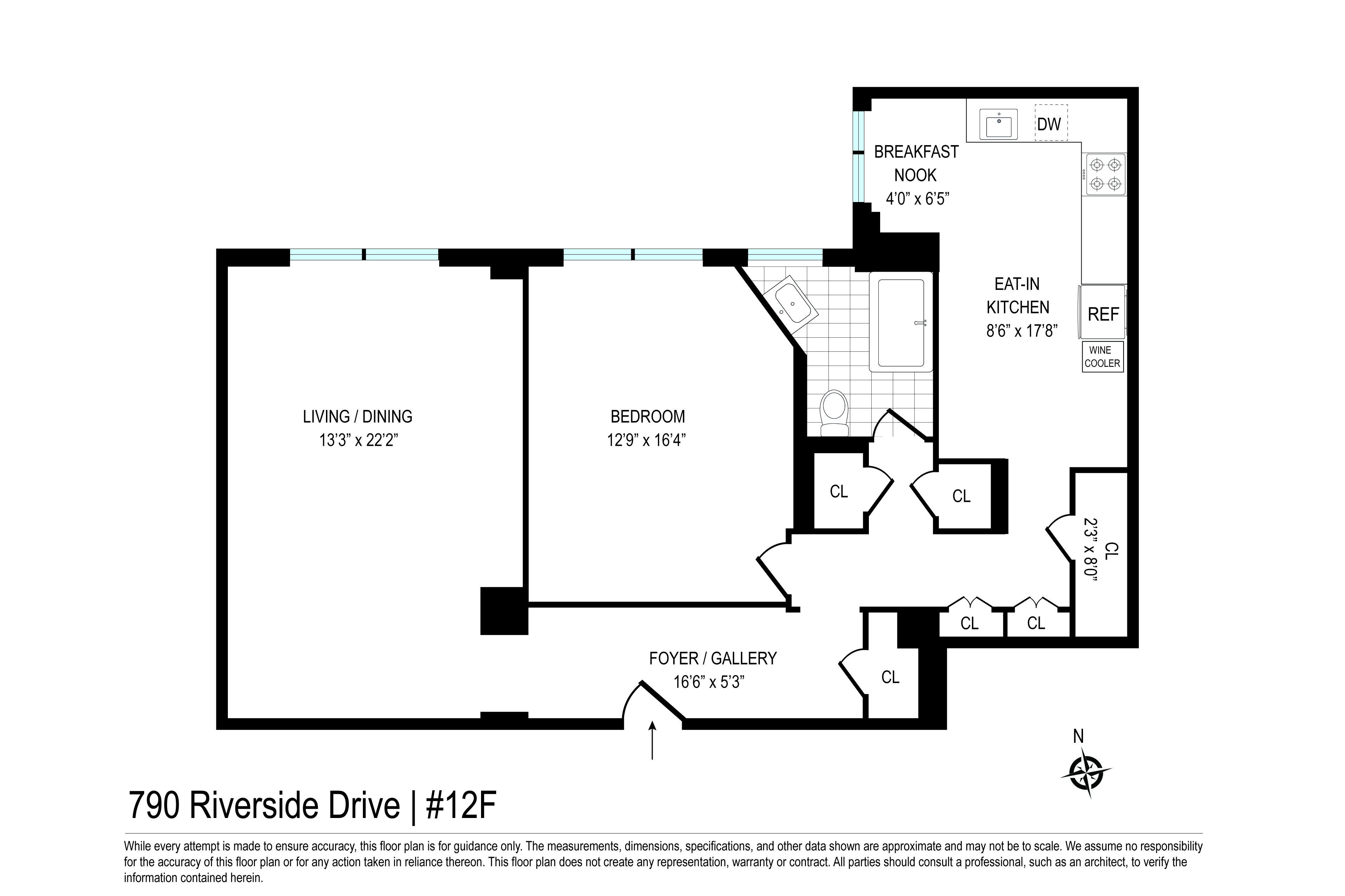 790 Riverside Drive 12F Washington Heights New York NY 10032