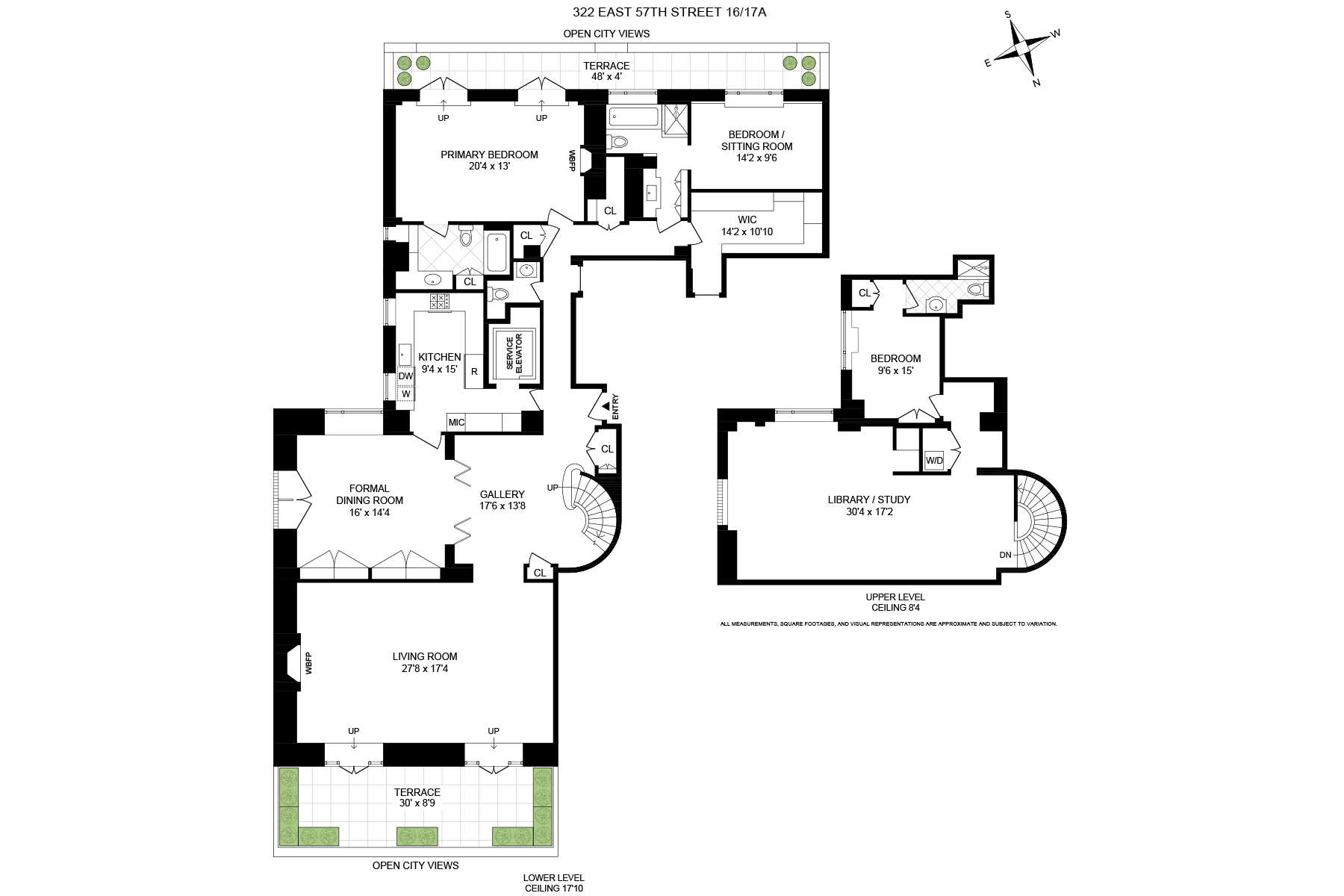 322 East 57th Street 16/17A Sutton Place New York NY 10022