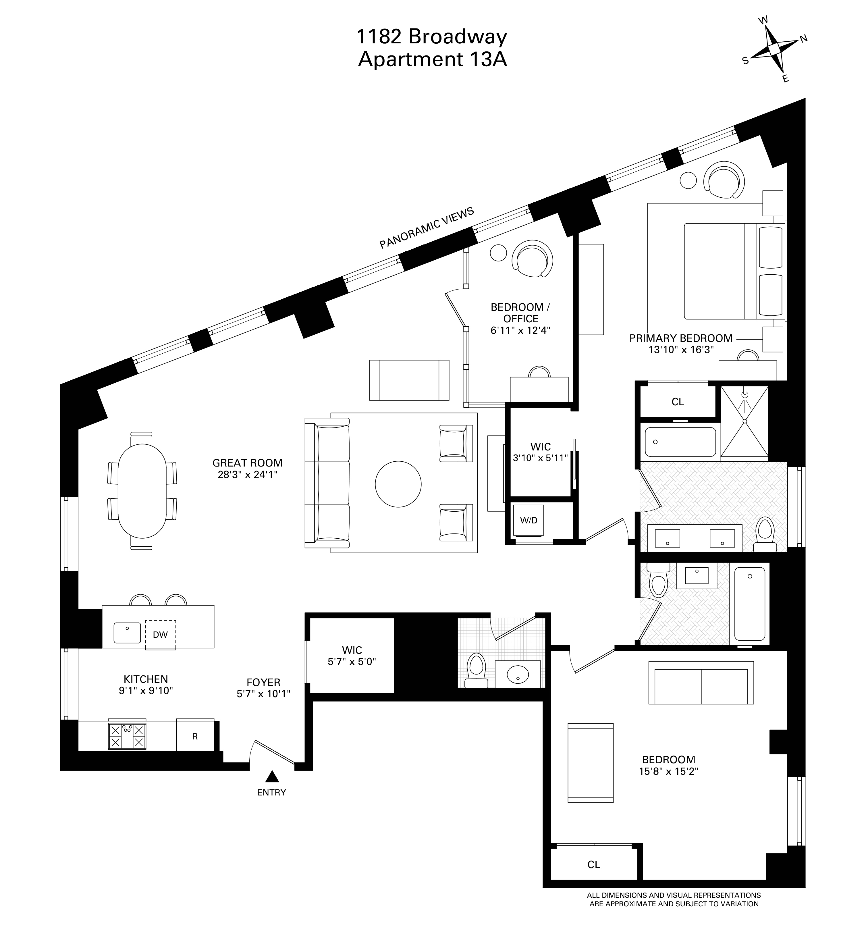 1182 Broadway 13A NoMad New York NY 10001