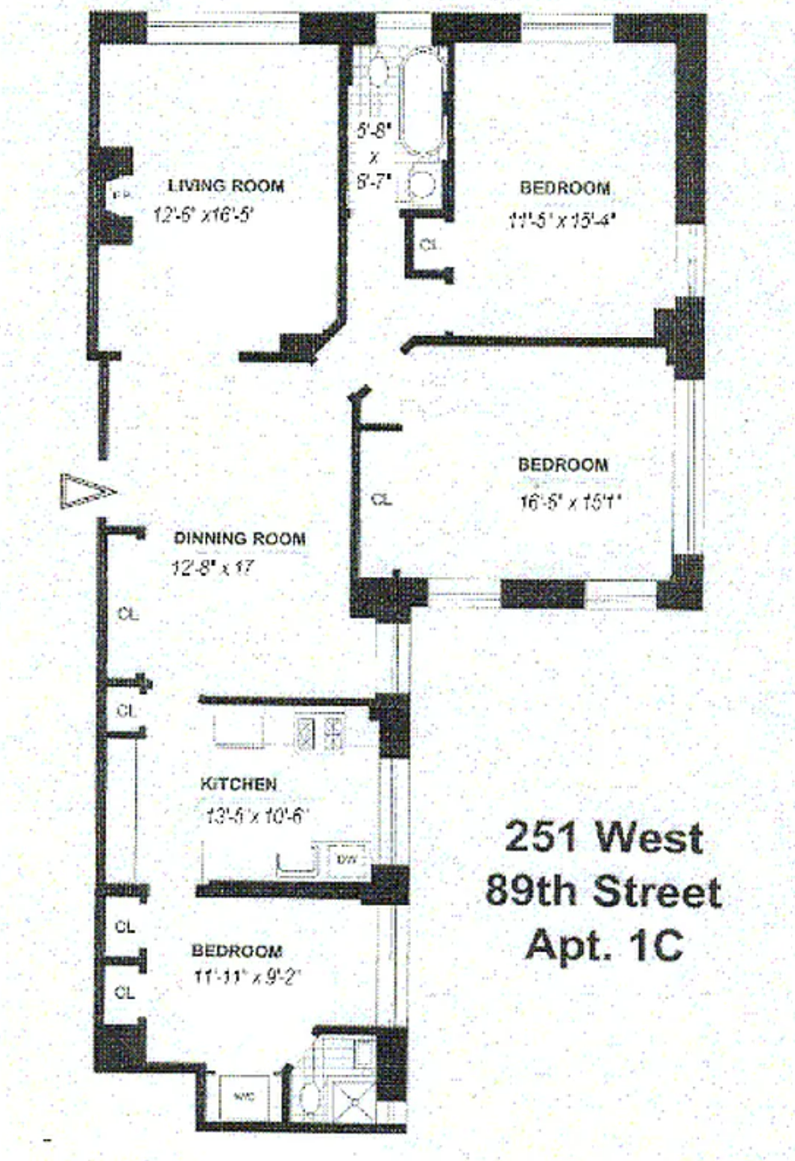 251 West 89th Street 1C Upper West Side New York NY 10024