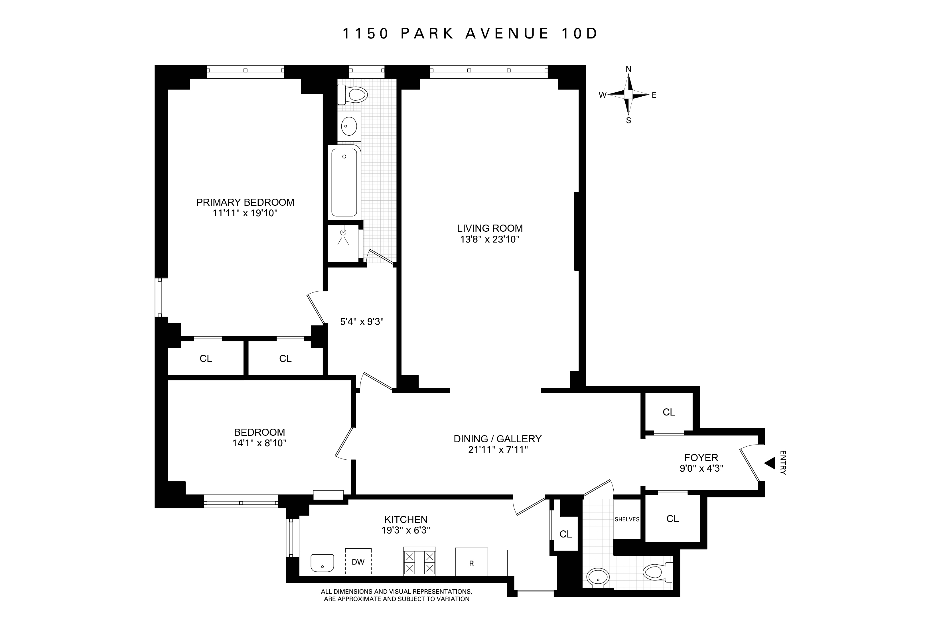 1150 Park Avenue 10D Carnegie Hill New York NY 10128