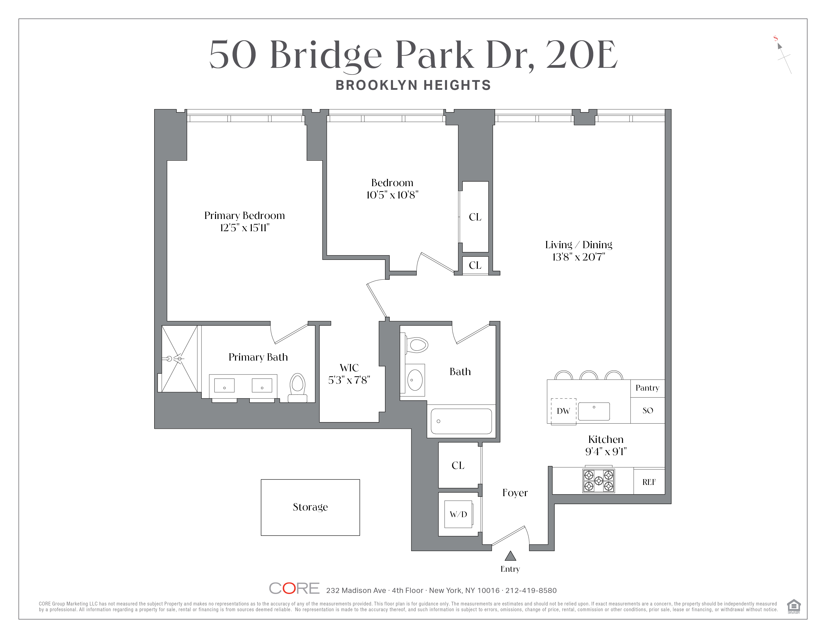 50 Bridge Park Drive 20E Brooklyn Heights Brooklyn NY 11201