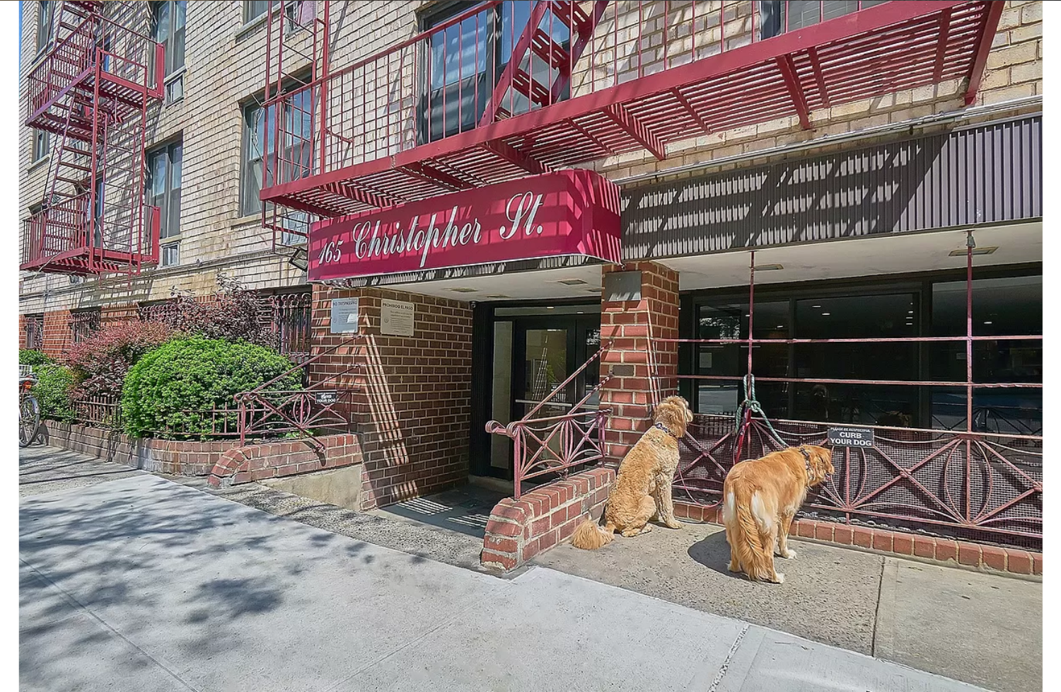 165 Christopher Street 2X W. Greenwich Village New York NY 10014