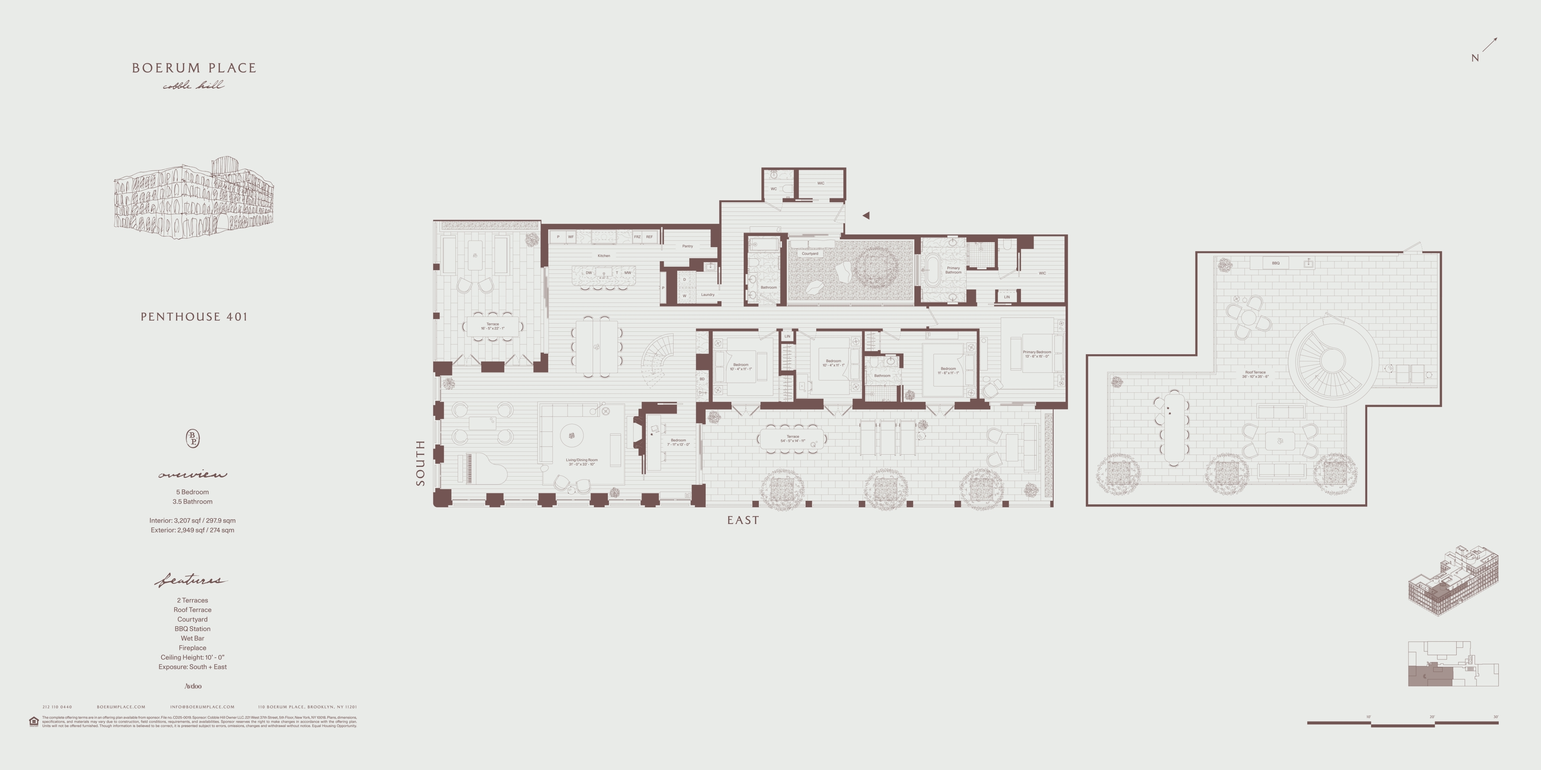 110 Boerum Place PH401 Cobble Hill Brooklyn NY 11201