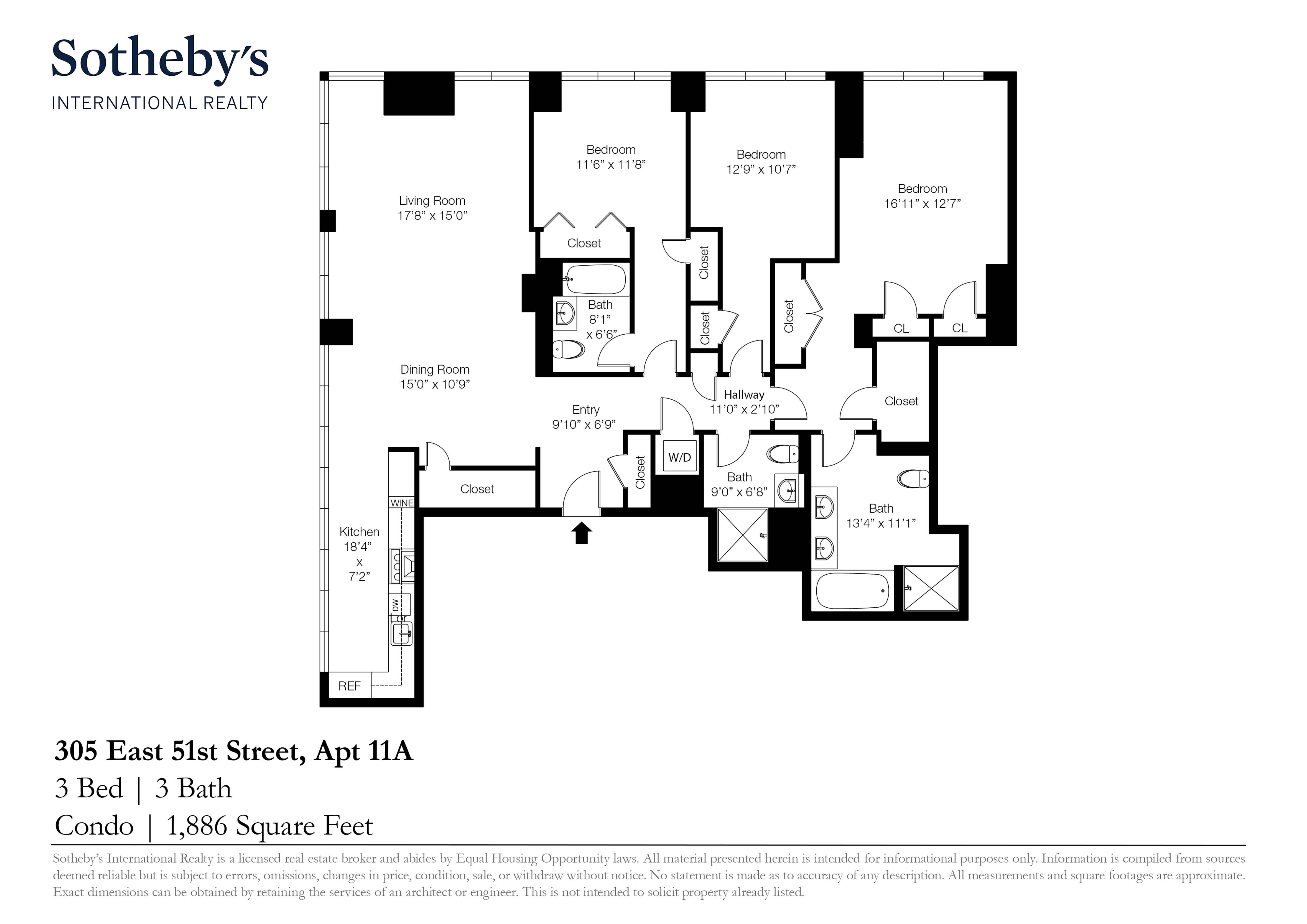 305 East 51st Street 11A Turtle Bay New York NY 10022