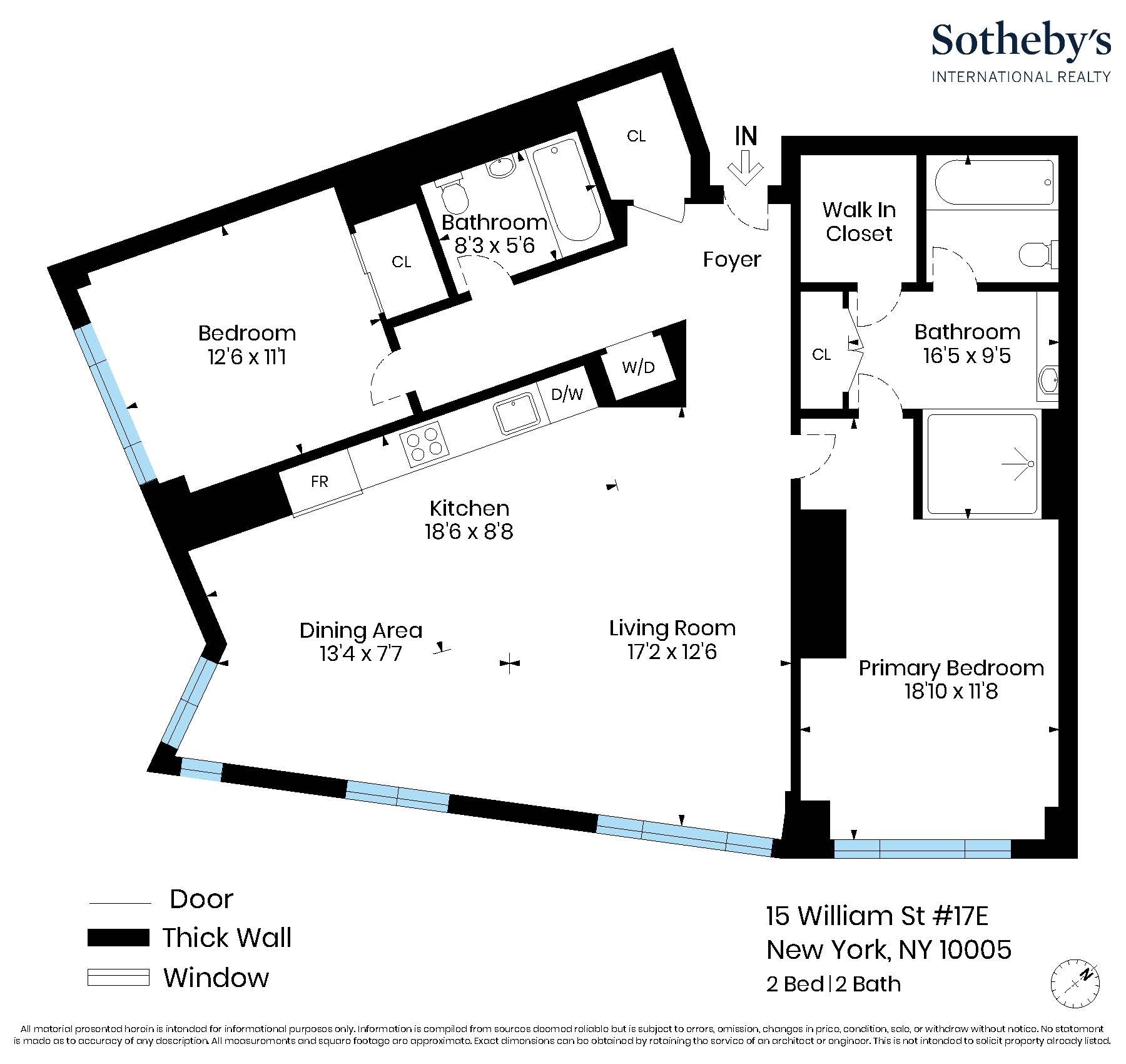 15 William Street 17E Financial District New York NY 10005