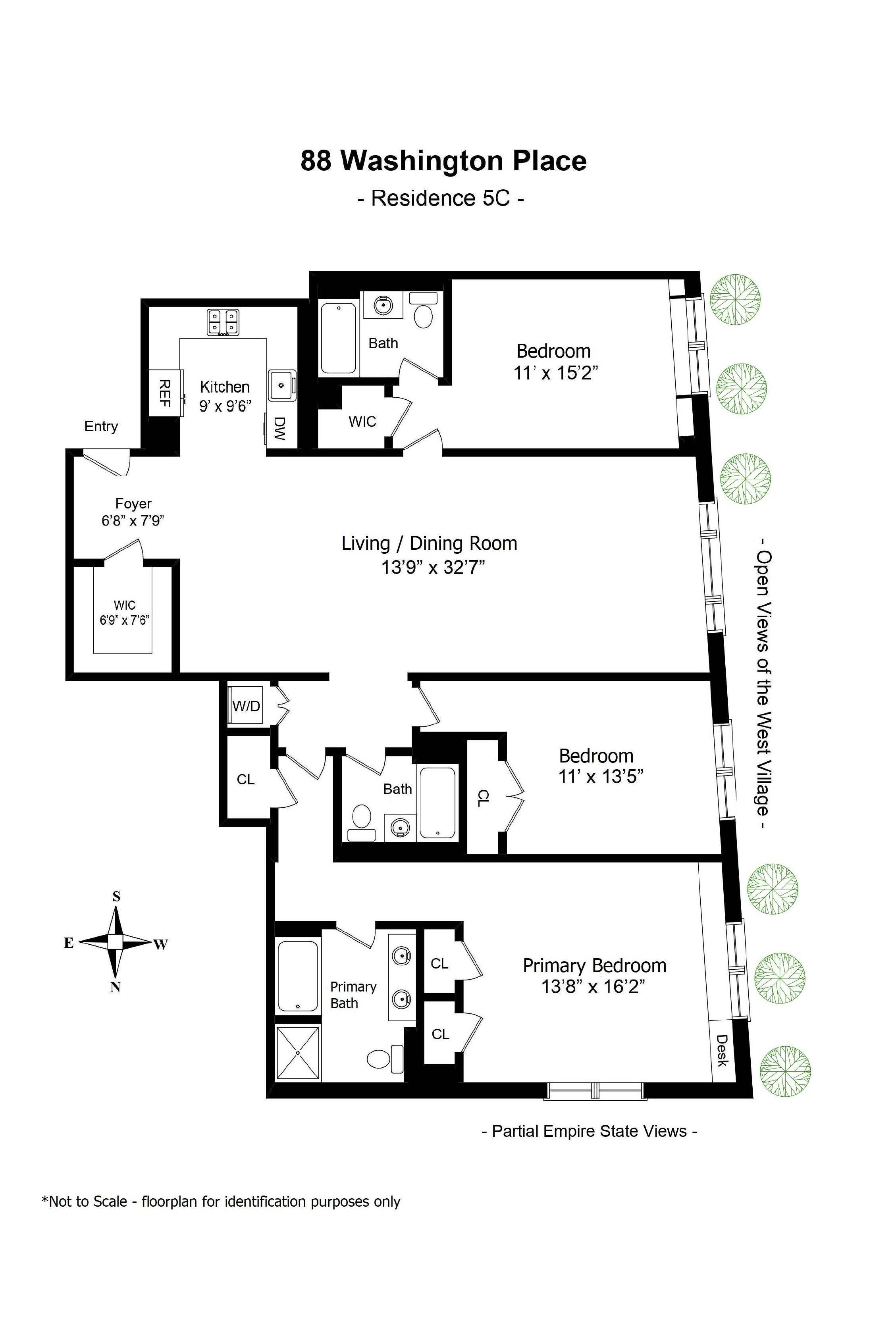 88 Washington Place 5C Greenwich Village New York NY 10011