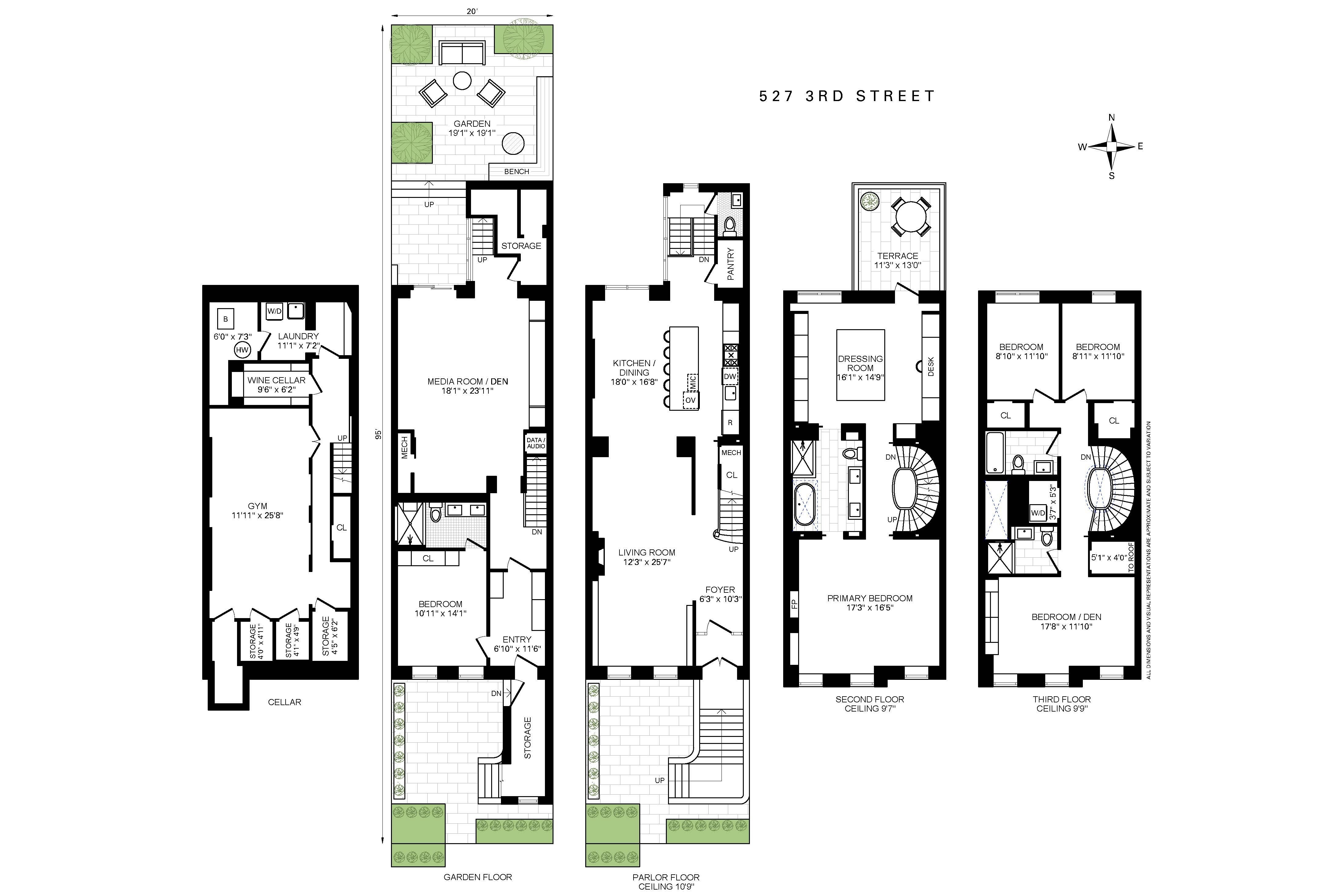 527 3rd Street Park Slope Brooklyn NY 11215