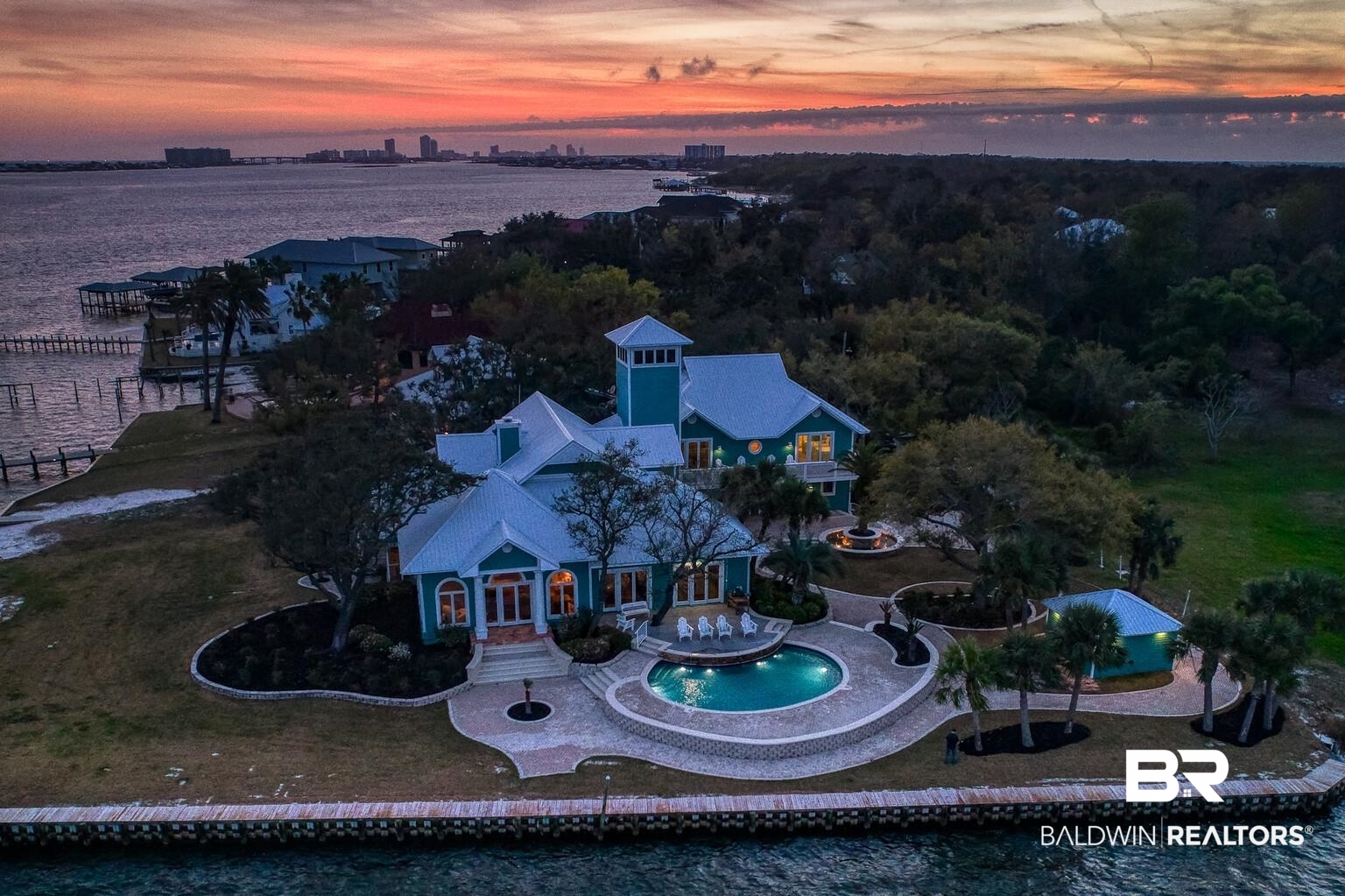 Imagine tranquil sunsets, an abundance of water activities and making memories with friends and family in this sprawling estate home. This amazing 8,850 sq ft home invites you as you step into the foyer surrounded by reclaimed wood. A massive kitchen with upgraded appliances is great for entertaining and surrounded with windows overlooking stunning views. 230 feet of lush landscaping of waterfront property on Bayou St John. The home features 7 BR and 8.5 baths. Mother in law suite and separate apartment with exterior entry.   Buyer to verify all information during due diligence.