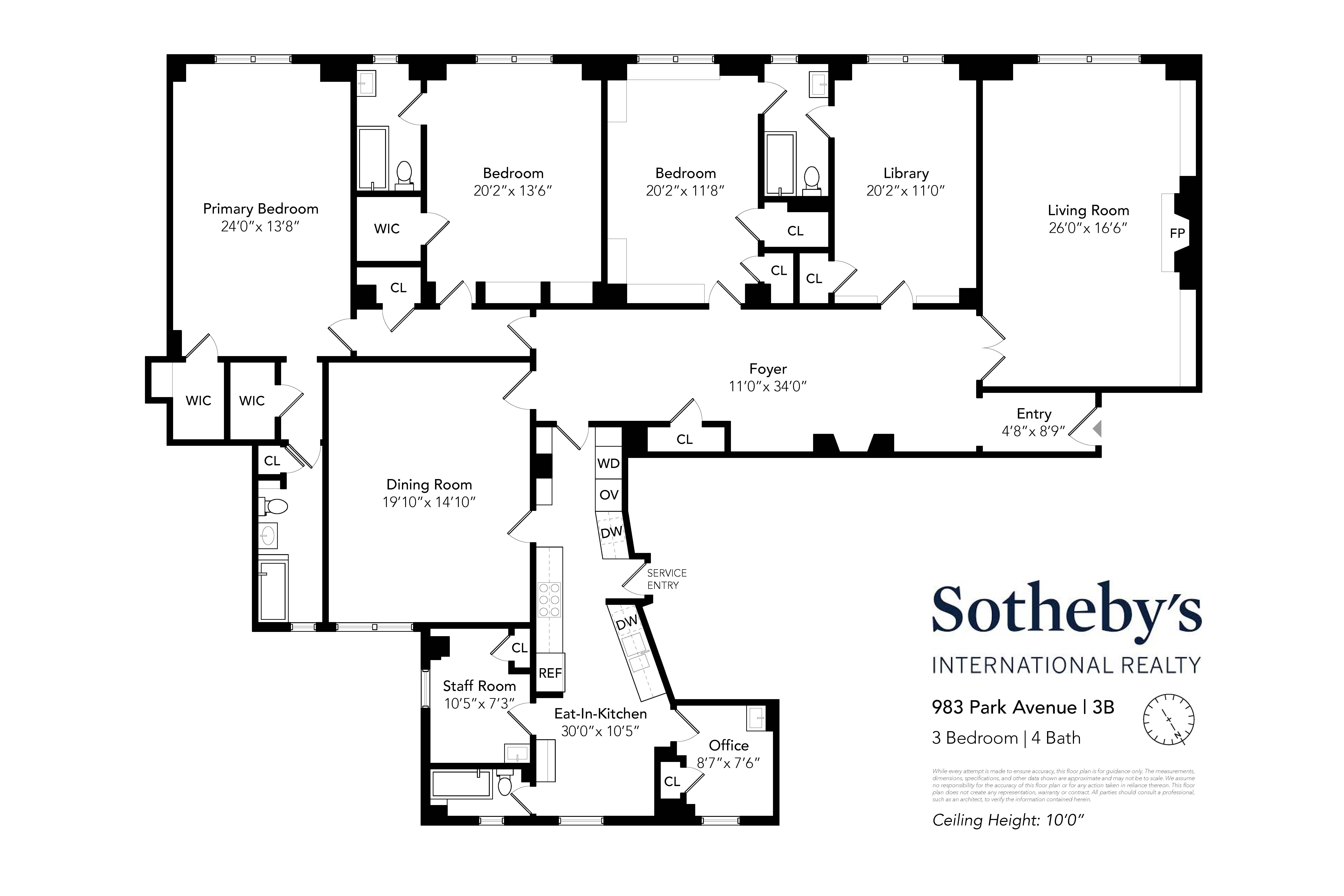 983 Park Avenue 3B Upper East Side New York NY 10028