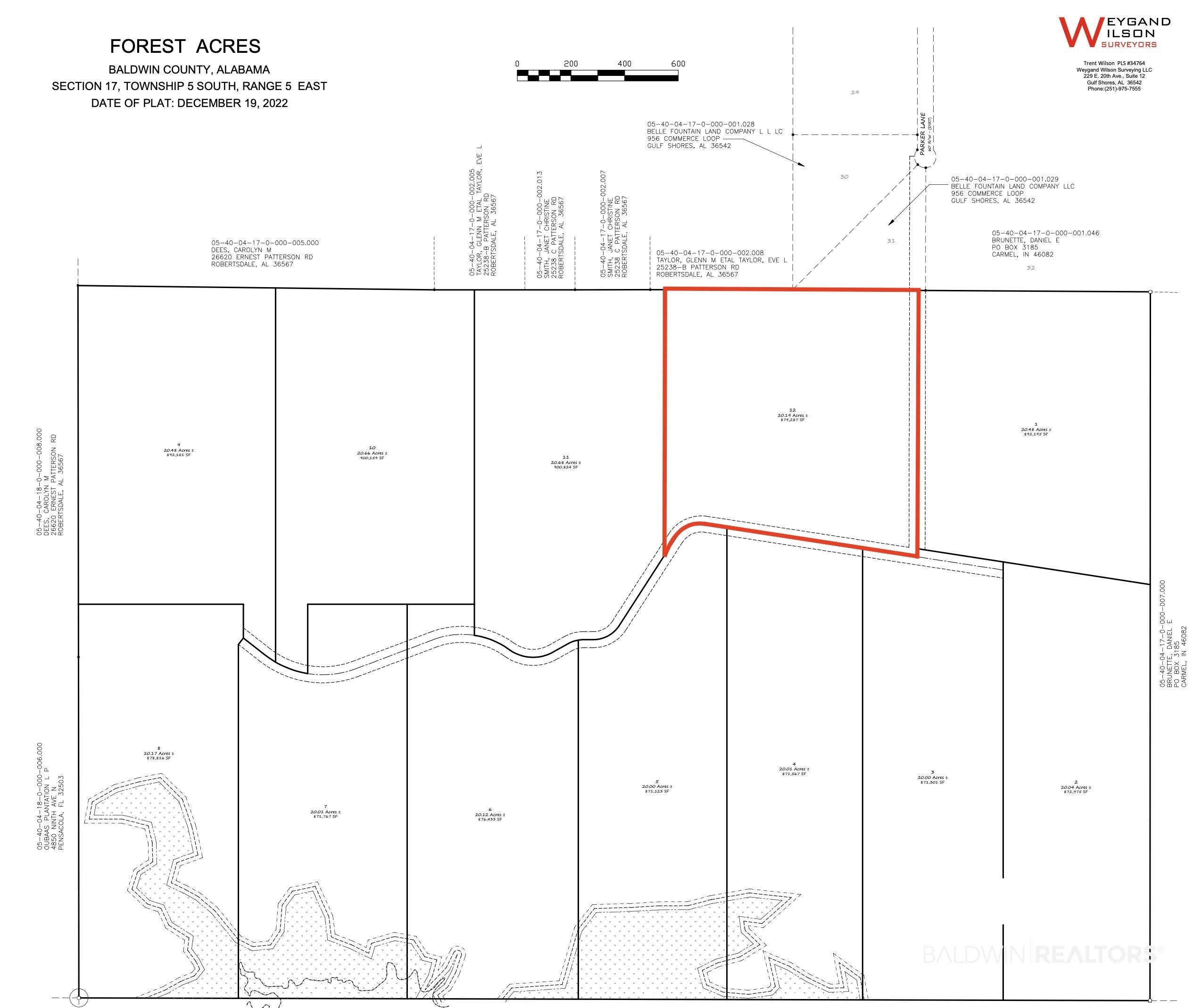 1st image of 0 Parker Ln, Robertsdale, AL 36567 | MLS# 345813