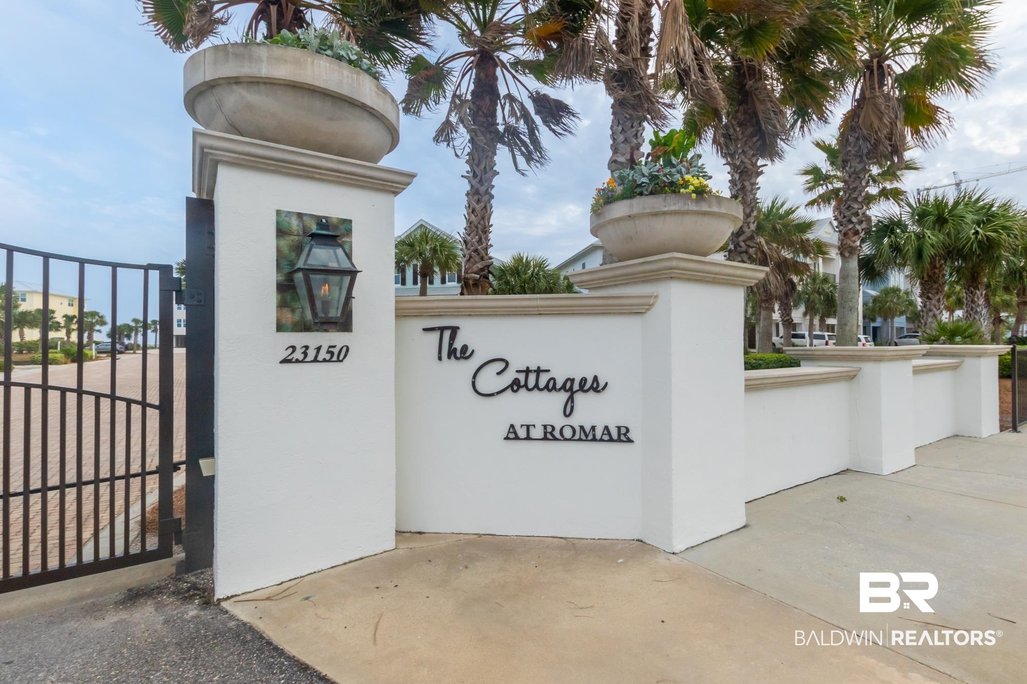 Amazing Gold Fortified - 7 bedroom, 7.5 bath home at the One of a Kind Cottages at Romar in Orange Beach. This custom built home offers an Elevator for convenience, Shiplap Walls, Custom Cabinetry, Flooring and Lighting. Completely Designer decorated with Stunning, High End Finishes and Appliances. Each Floor and Layout was well thought out making this home comfortable and spacious, including a Media Room, Bunk room, and outdoor storage. Covered porches on each level, Private shower and bathroom downstairs, aside of a large outdoor patio. This EXCLUSIVE BEACH SIDE community offers an outdoor Zero Entry Pool, Bathhouses, Fire Pit, Gazebo and just a few steps to the SANDY WHITE BEACHES! This unit has been EXCELLENTLY maintained and, it is the perfect family retreat. Sold Fully Furnished (minus personal belongings) and sleeps 26 people comfortably. The pictures speak for themselves. A Rare Opportunity awaits. Buyer to verify all information during due diligence.