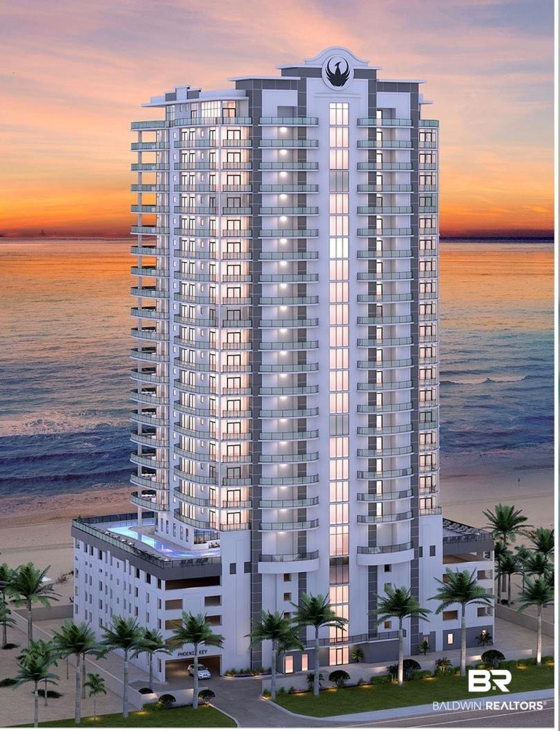 Welcome to Phoenix Key soon to be Orange Beach’s premier condo complex. From its large luxurious units to its beautiful sweeping views of the whole area, you will not be disappointed..This unit boasts a large square footage with all the luxuries that you can ever imagine. Lazy River, infinity pool, glass handrails, floor to ceiling glass and more. You still have time to pick out your flooring, shower surrounds, countertops and more.  This is an equitable interest listing where seller is selling only an option contract or assigning an interest in a contract, such as a purchase and sale agreement or a contract for deed. In this situation, the seller does not have legal title to the property, but the equitable interest gives seller the right to acquire legal title. Buyer to verify all information during due diligence.