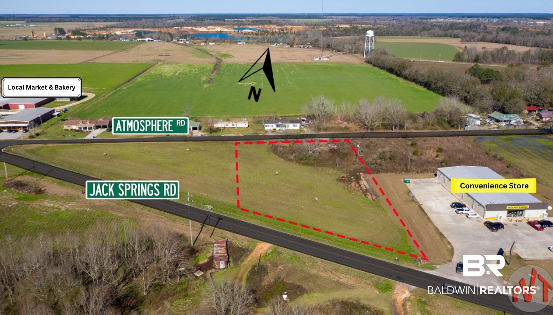 Photo 1 of Land for sale at 10 Jack Springs Rd, Atmore, AL 36502 | MLS# 395501 | Listing updated on 2026-08-02