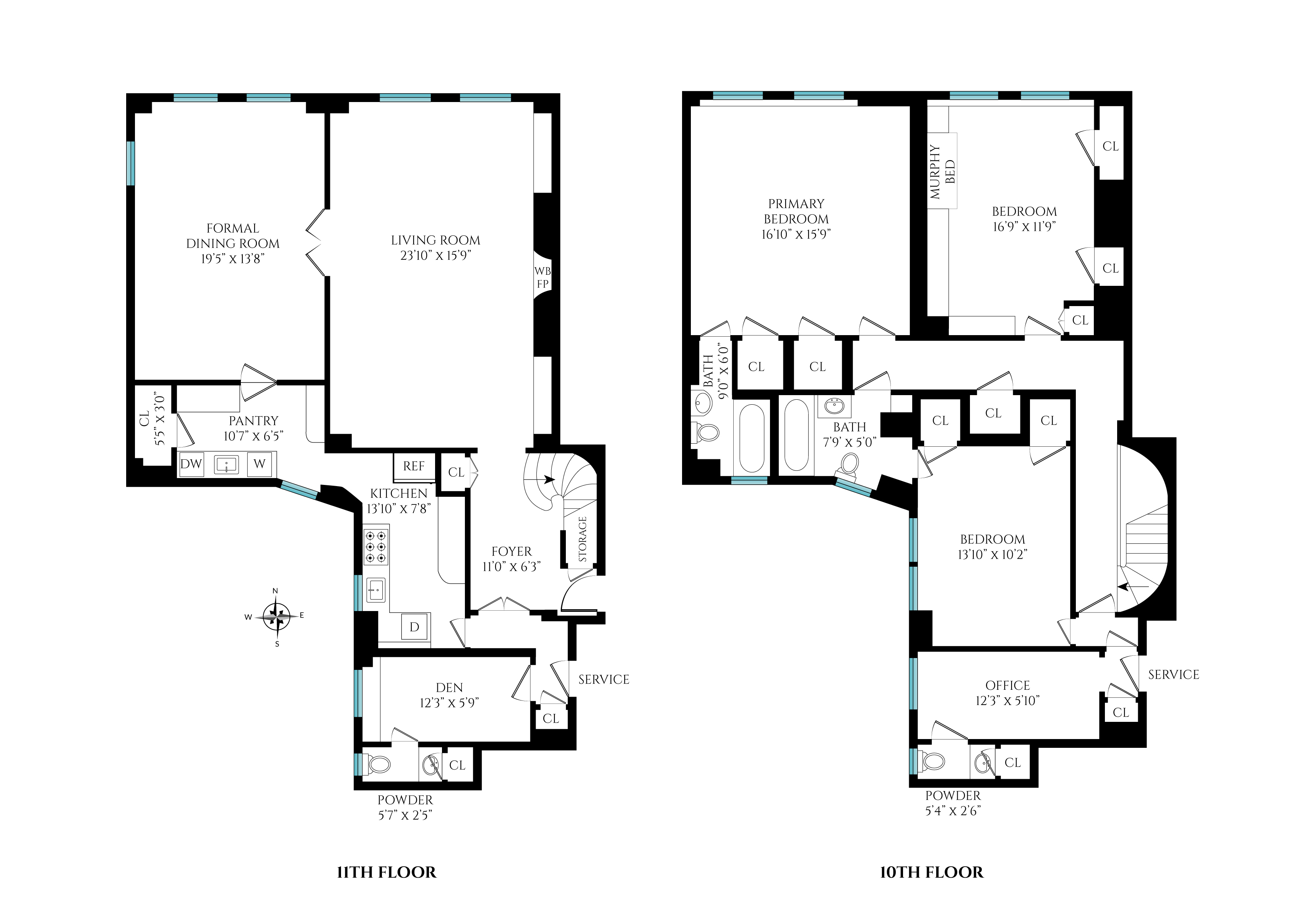 8 East 96th Street 10/11B Carnegie Hill New York NY 10128