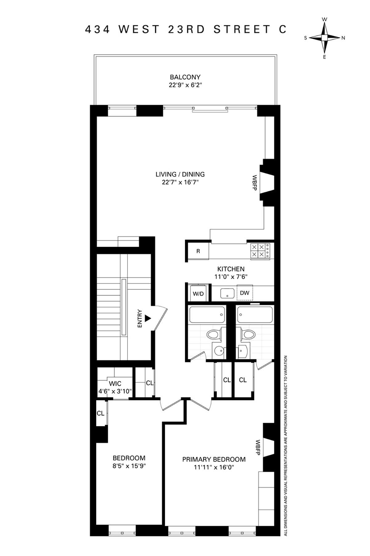 434 West 23rd Street C Chelsea New York NY 10011