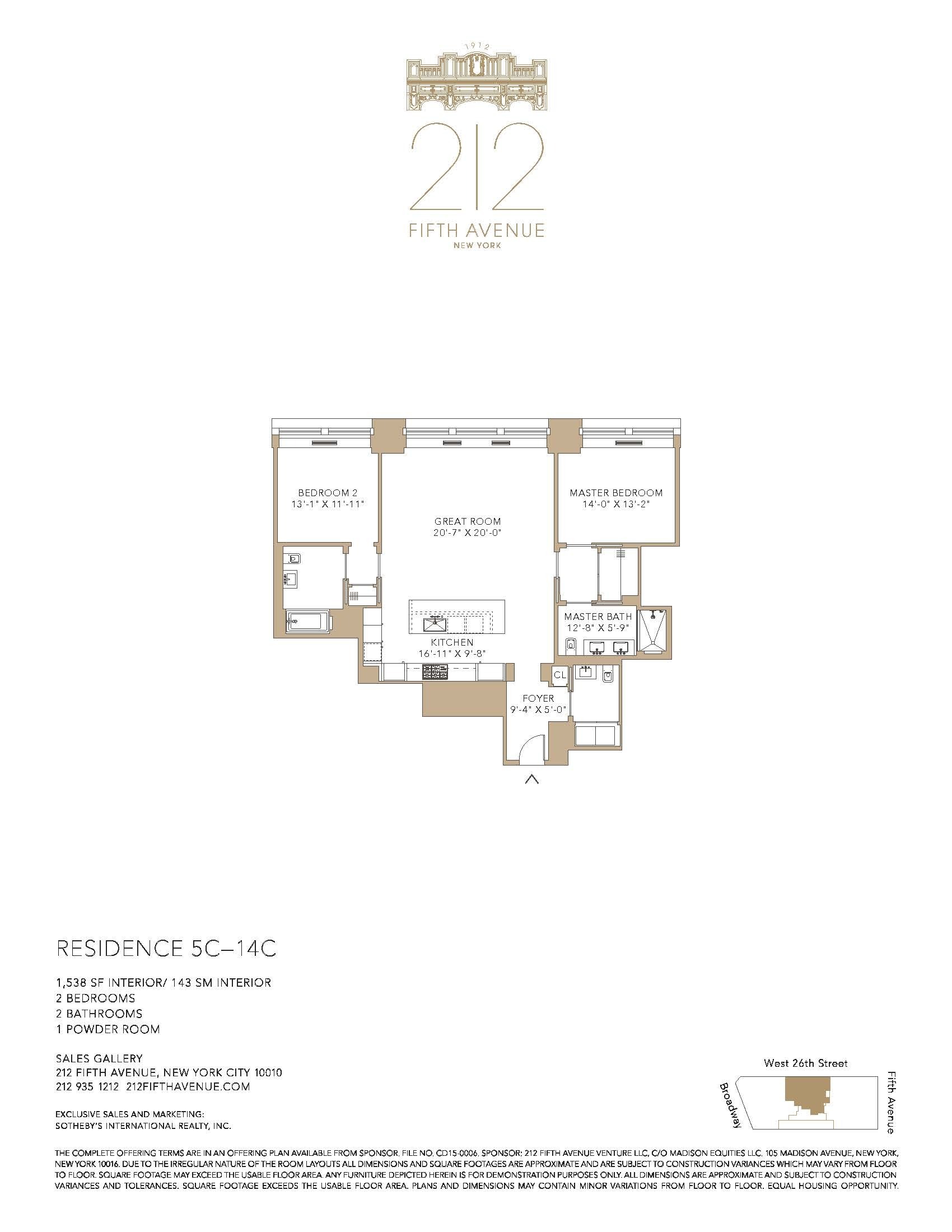 212 Fifth Avenue 6C NoMad New York NY 10010