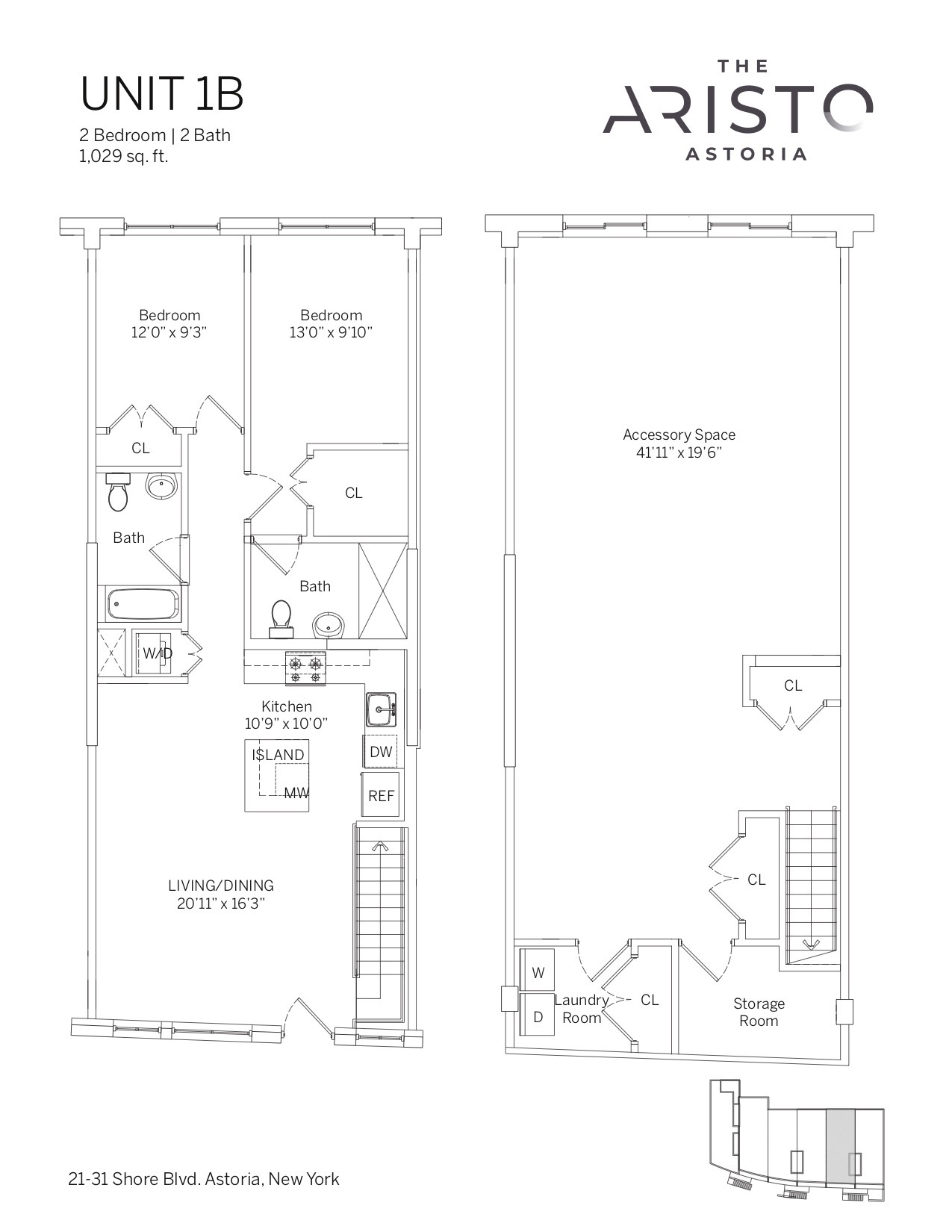 21-31 Shore Boulevard 1B Astoria Queens NY 11105
