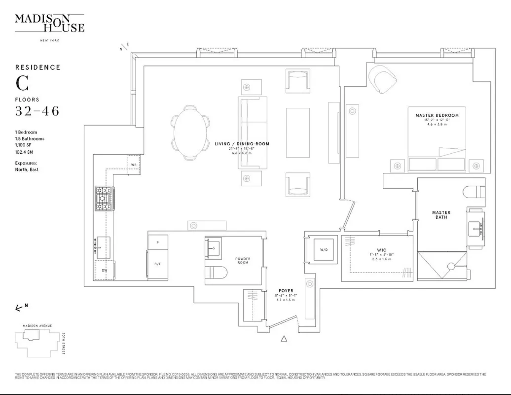 15 East 30th Street 44C NoMad New York NY 10016