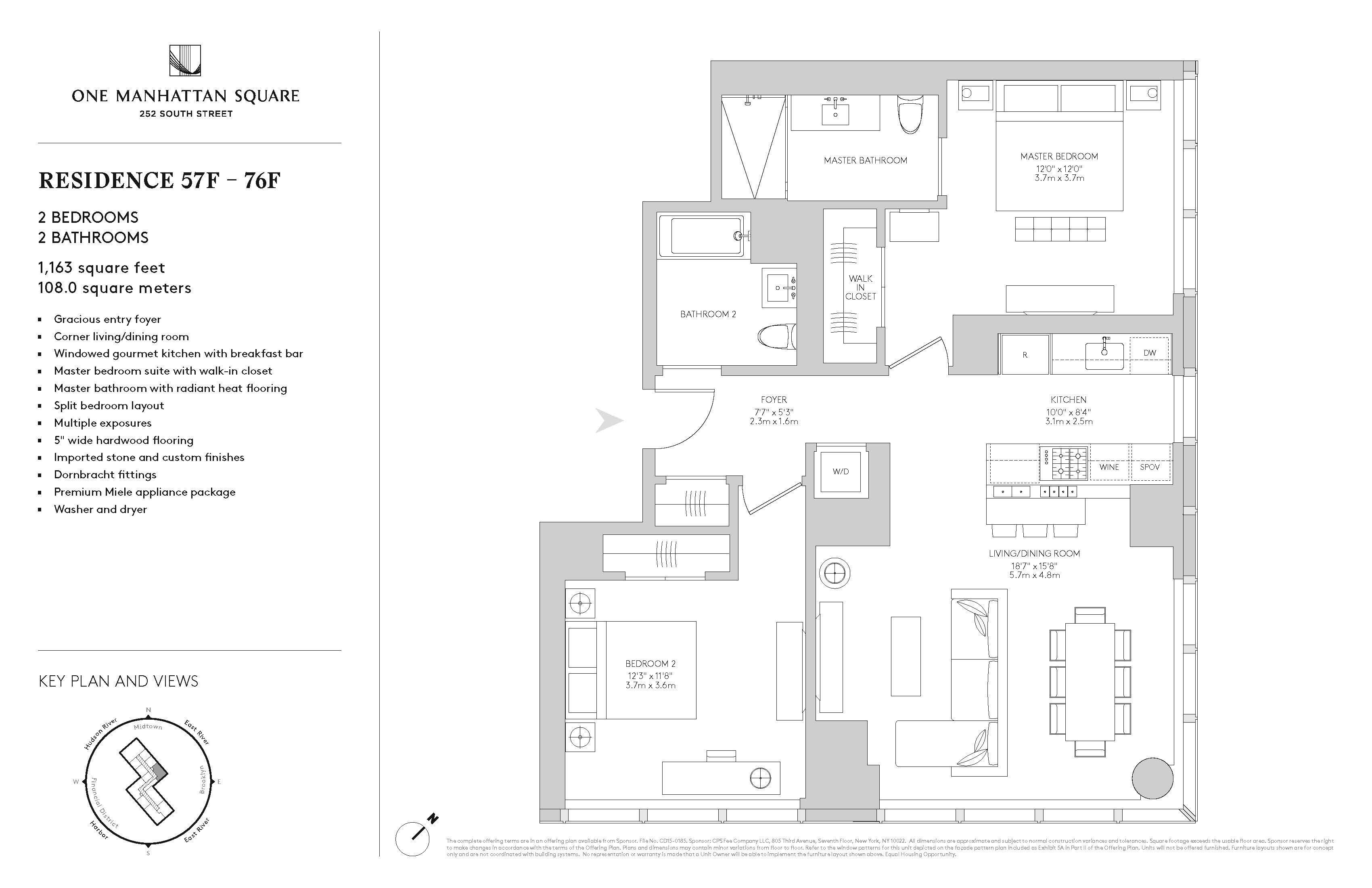 252 South Street 68F Lower East Side New York NY 10002