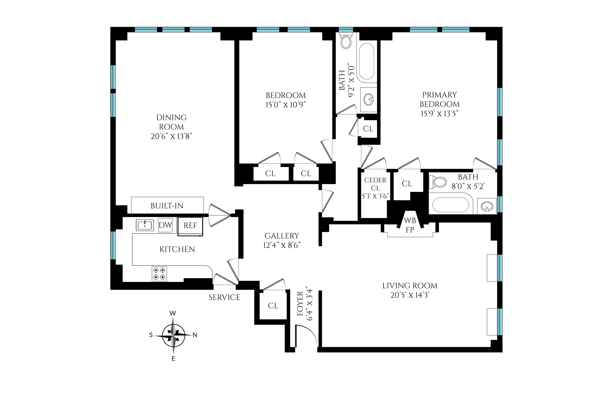 25 East 86th Street 2E Carnegie Hill New York NY 10028