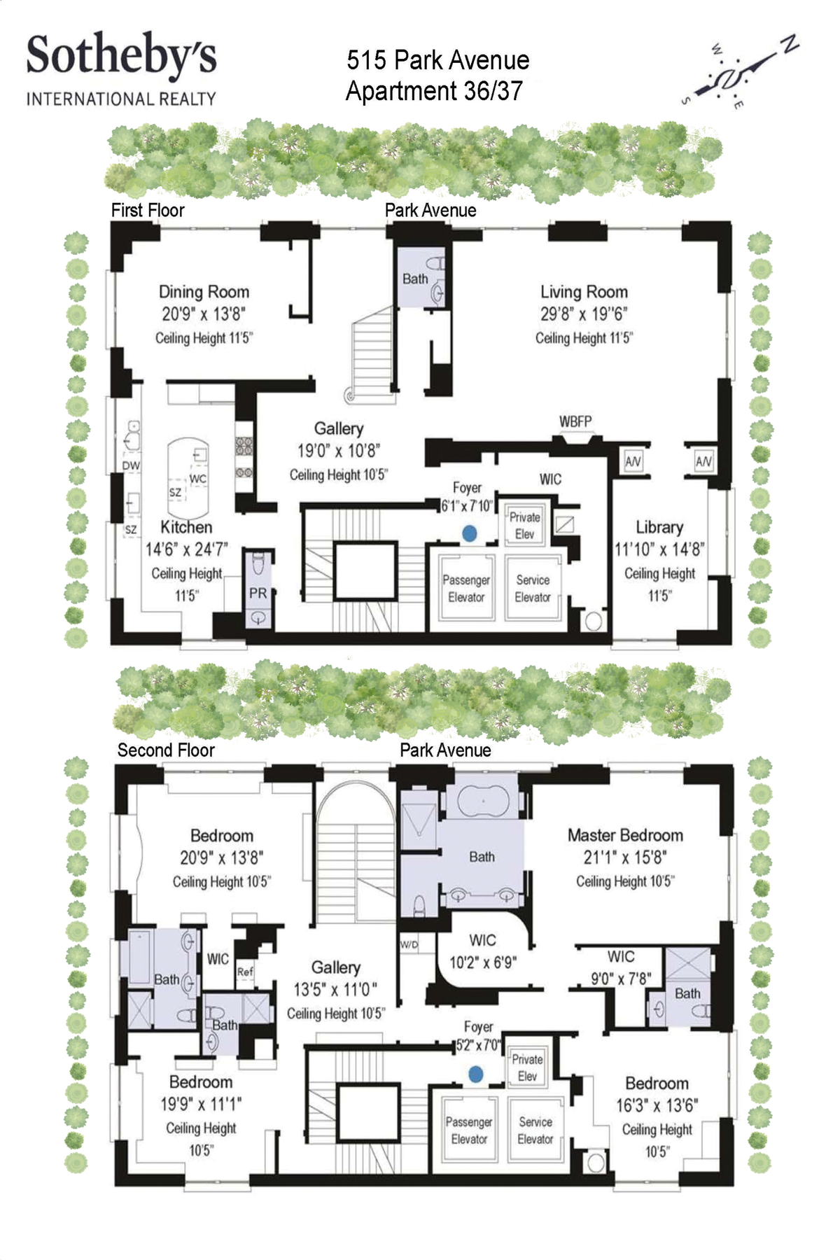 515 Park Avenue 36/37 Upper East Side New York NY 10022