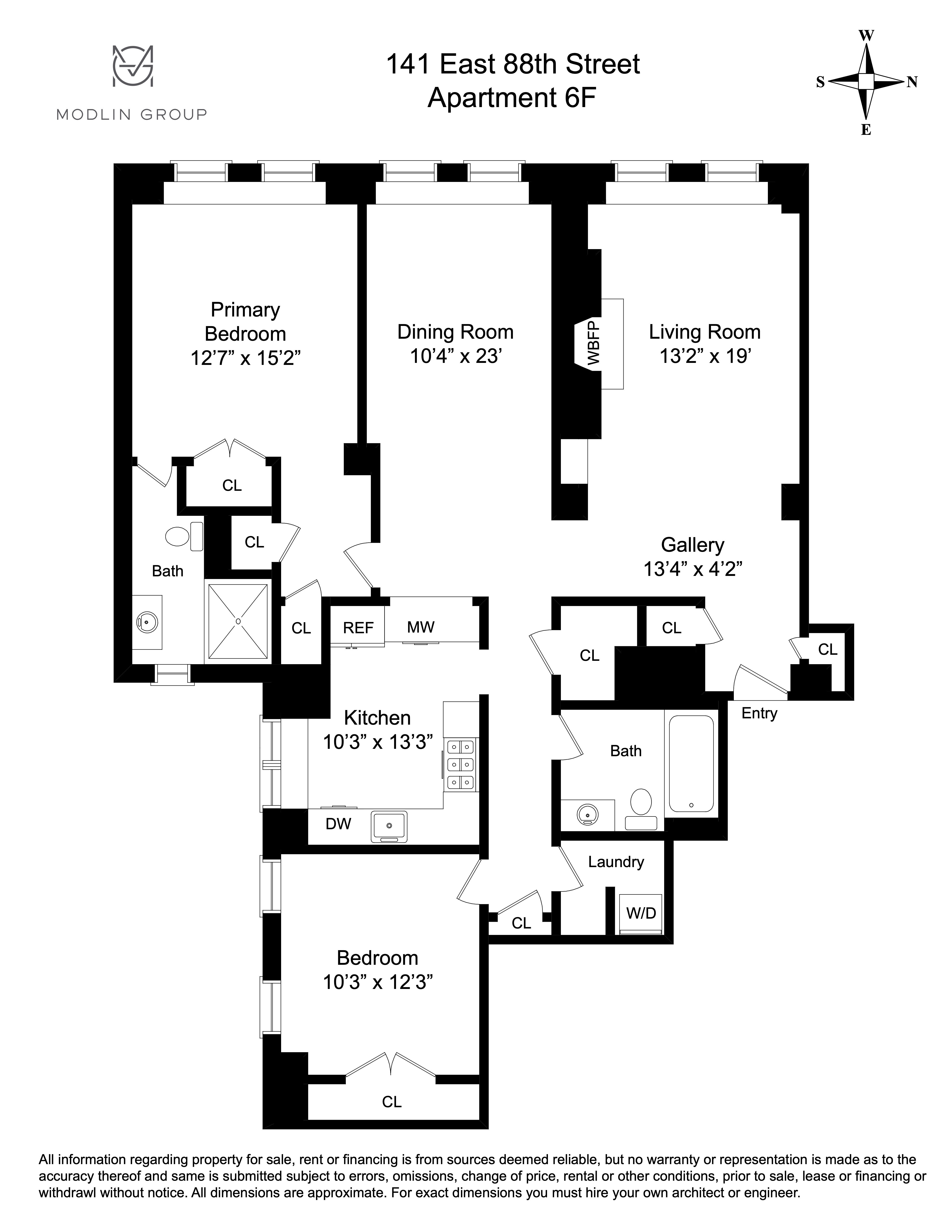 141 East 88th Street 6F Carnegie Hill New York NY 10128