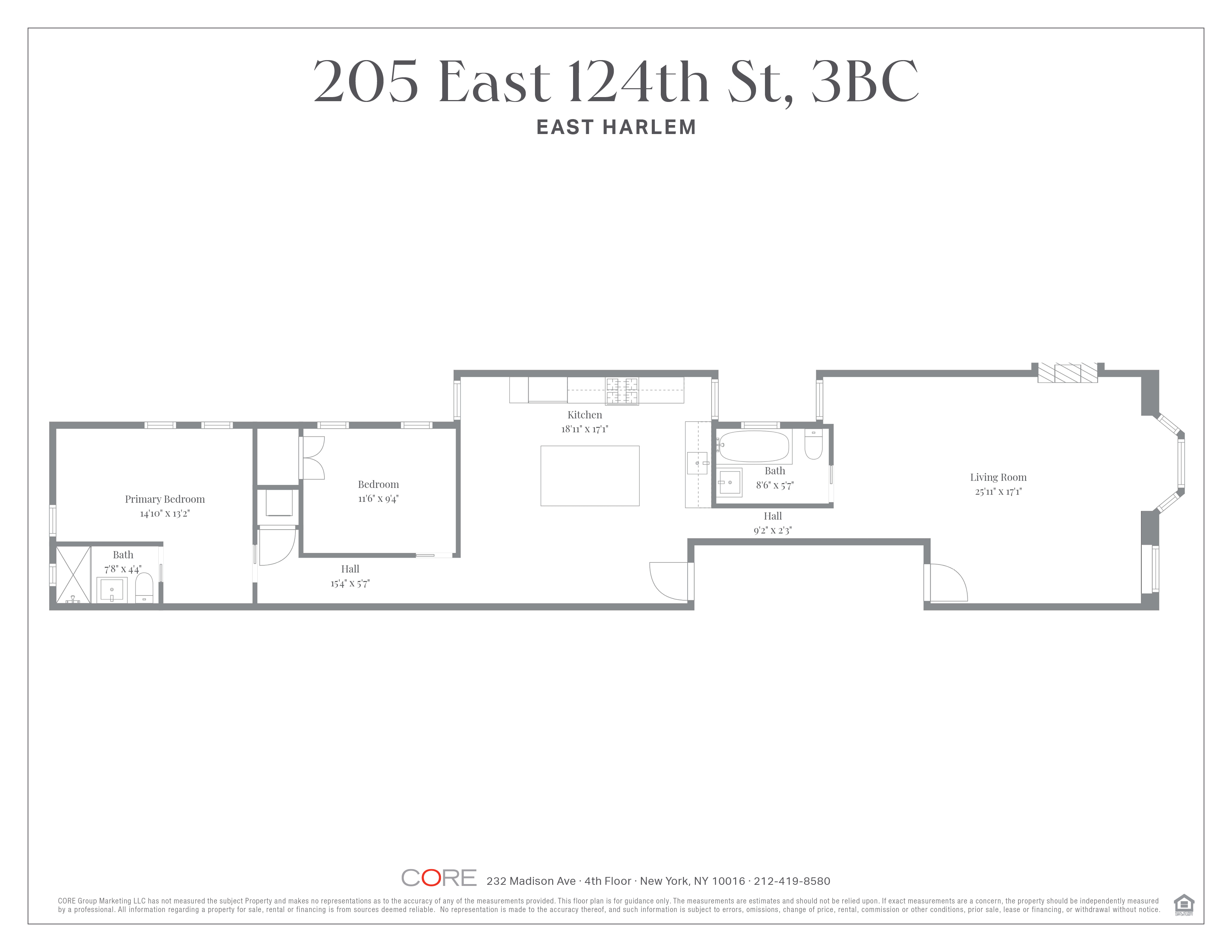 205 East 124th Street 3BC East Harlem New York NY 10035