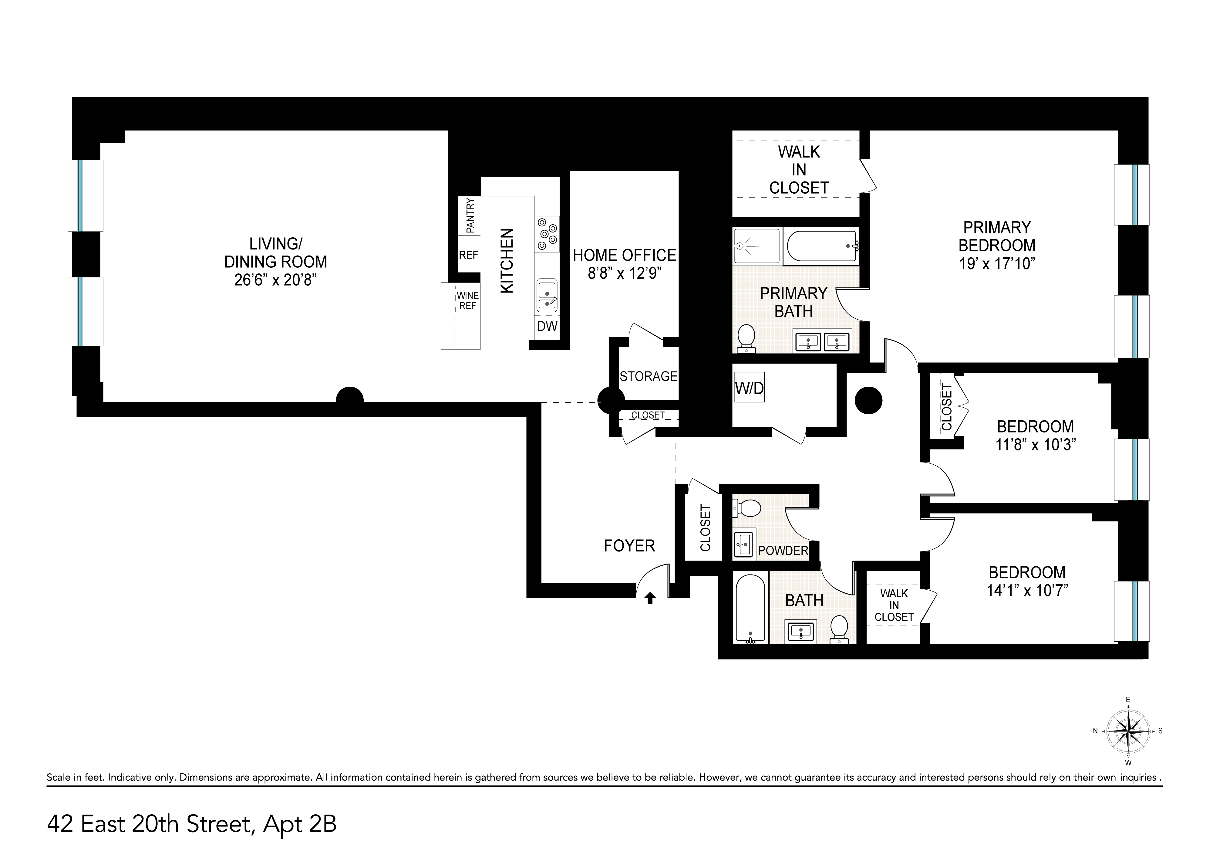 42 East 20th Street 2B Flatiron District New York NY 10003