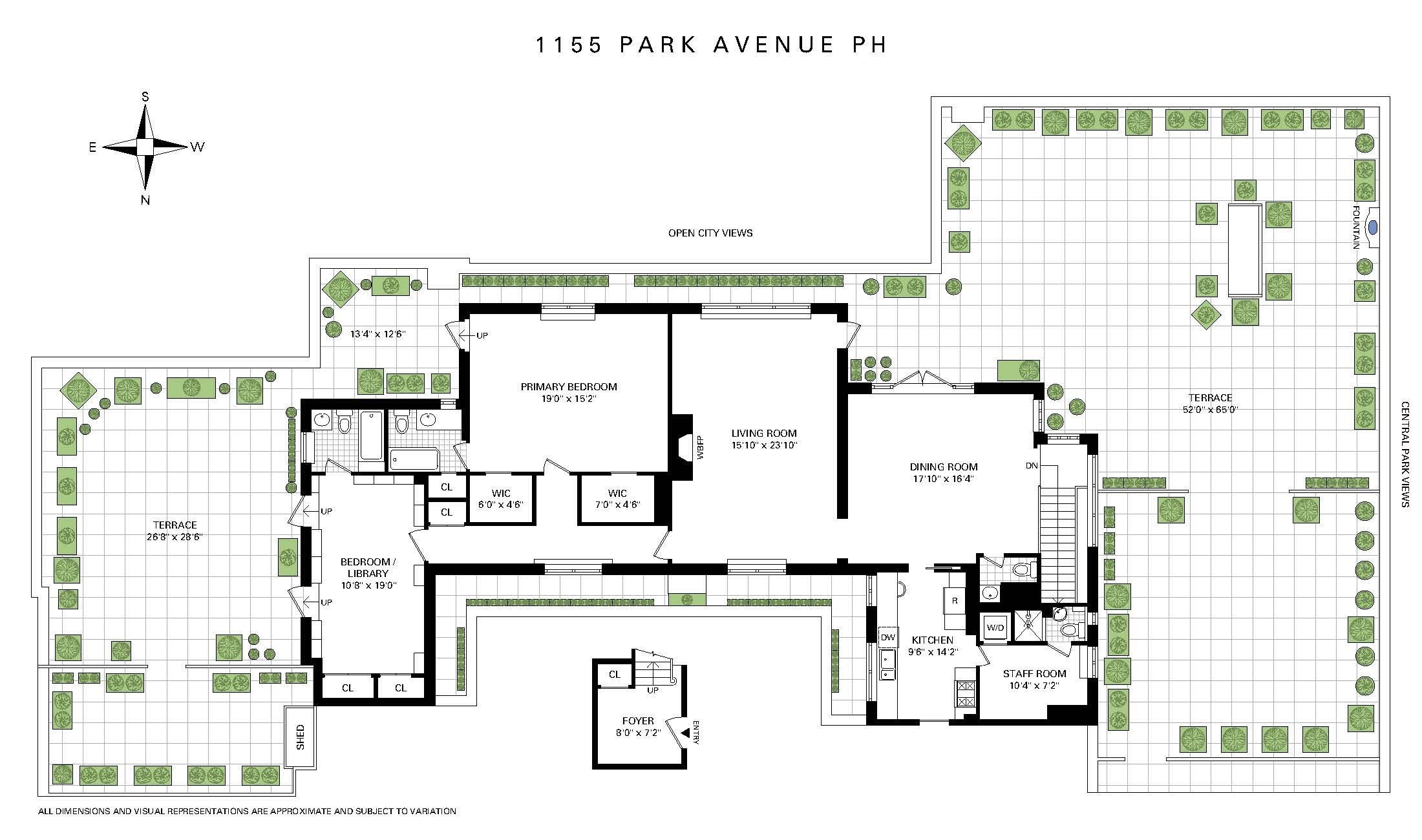 1155 Park Avenue PH Carnegie Hill New York NY 10128