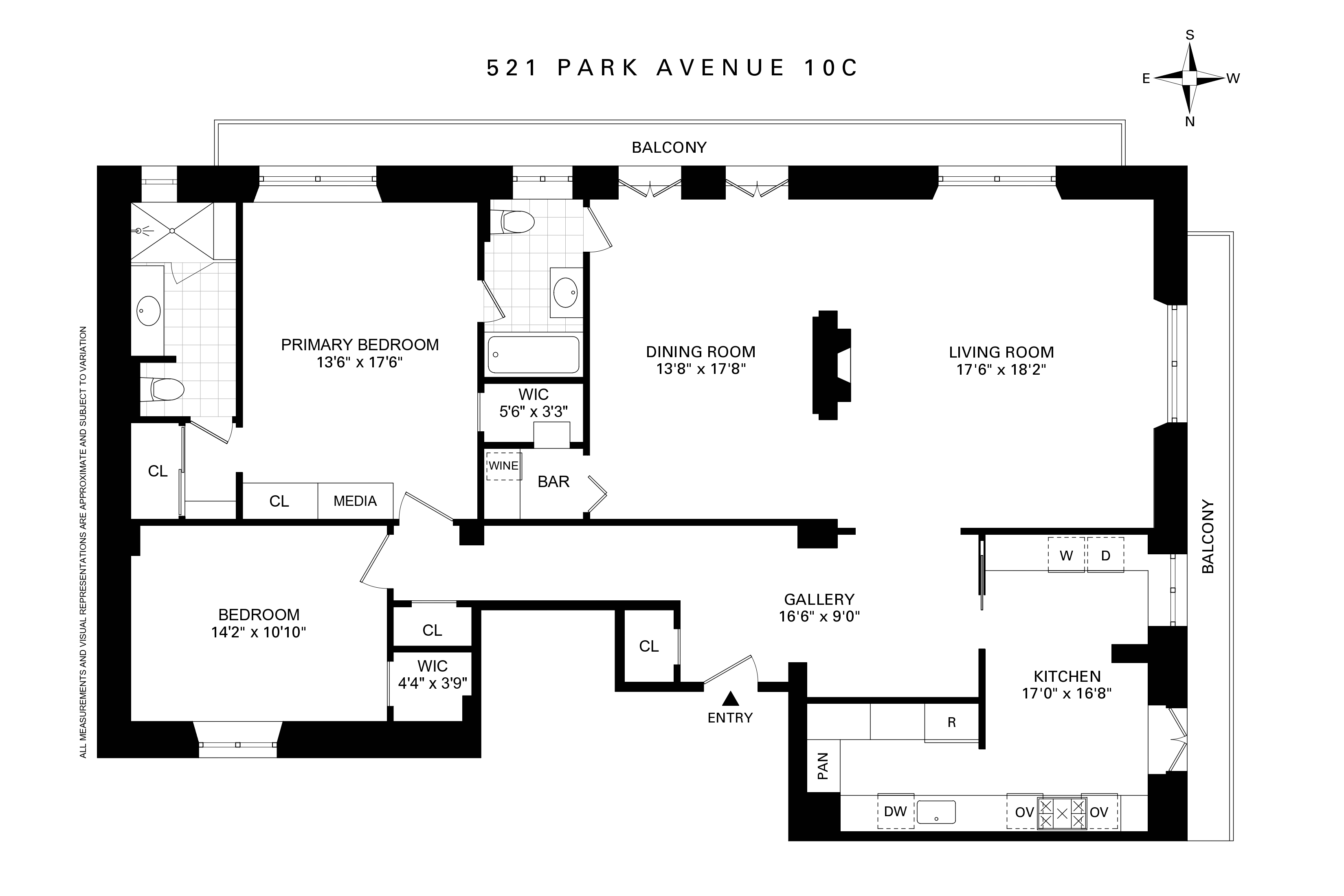 521 Park Avenue 10C Upper East Side New York NY 10065