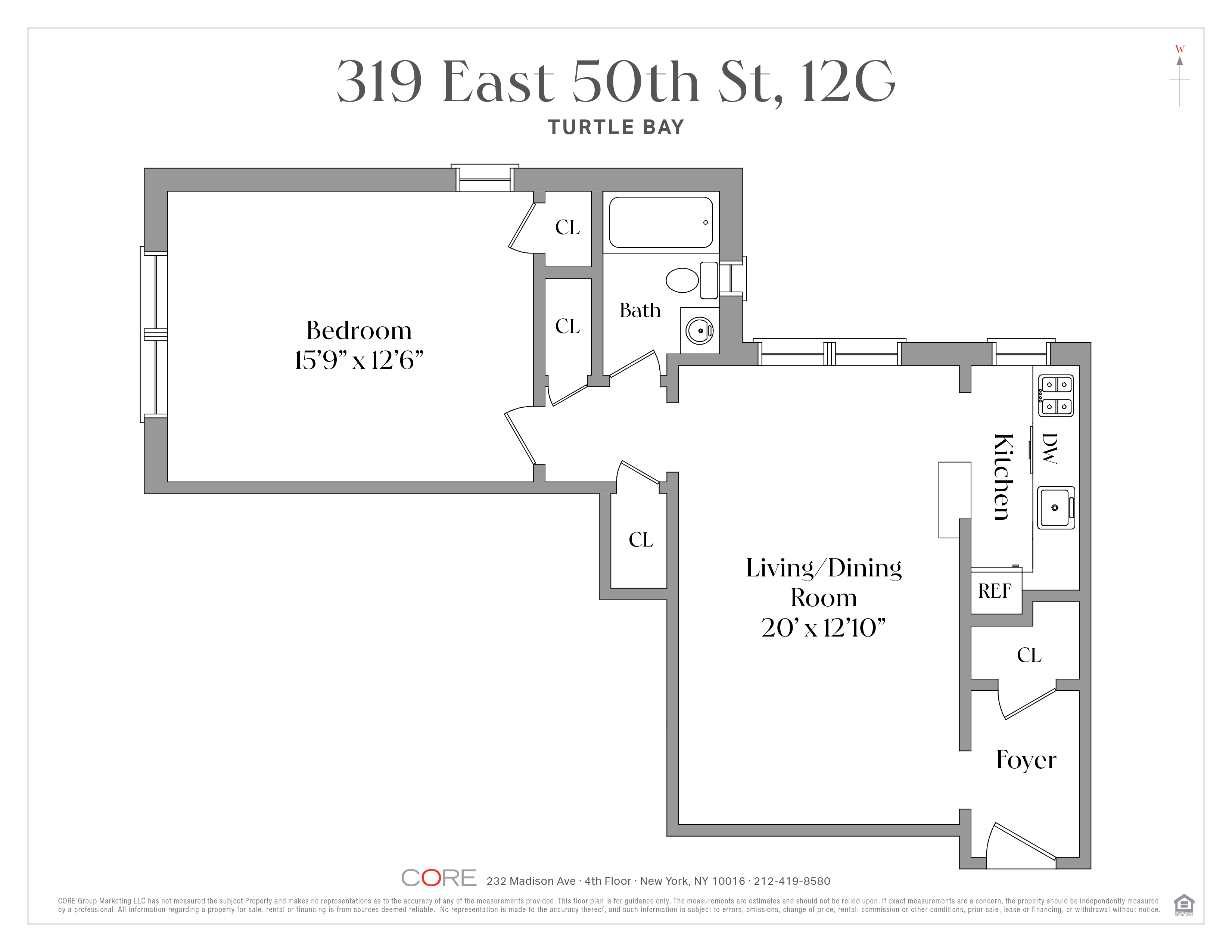 319 East 50th Street 12G Turtle Bay New York NY 10022