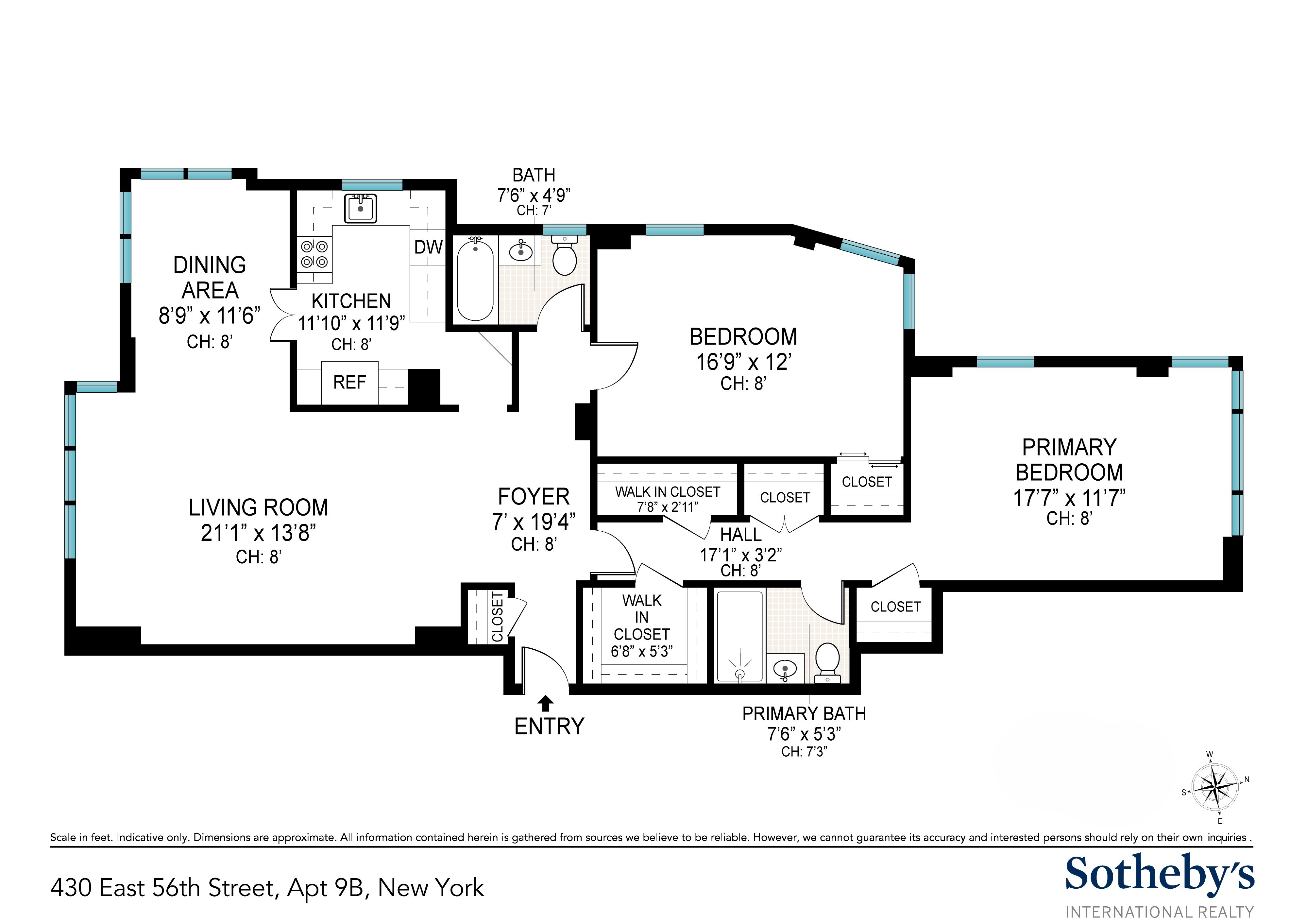 430 East 56th Street 9B Sutton Place New York NY 10022