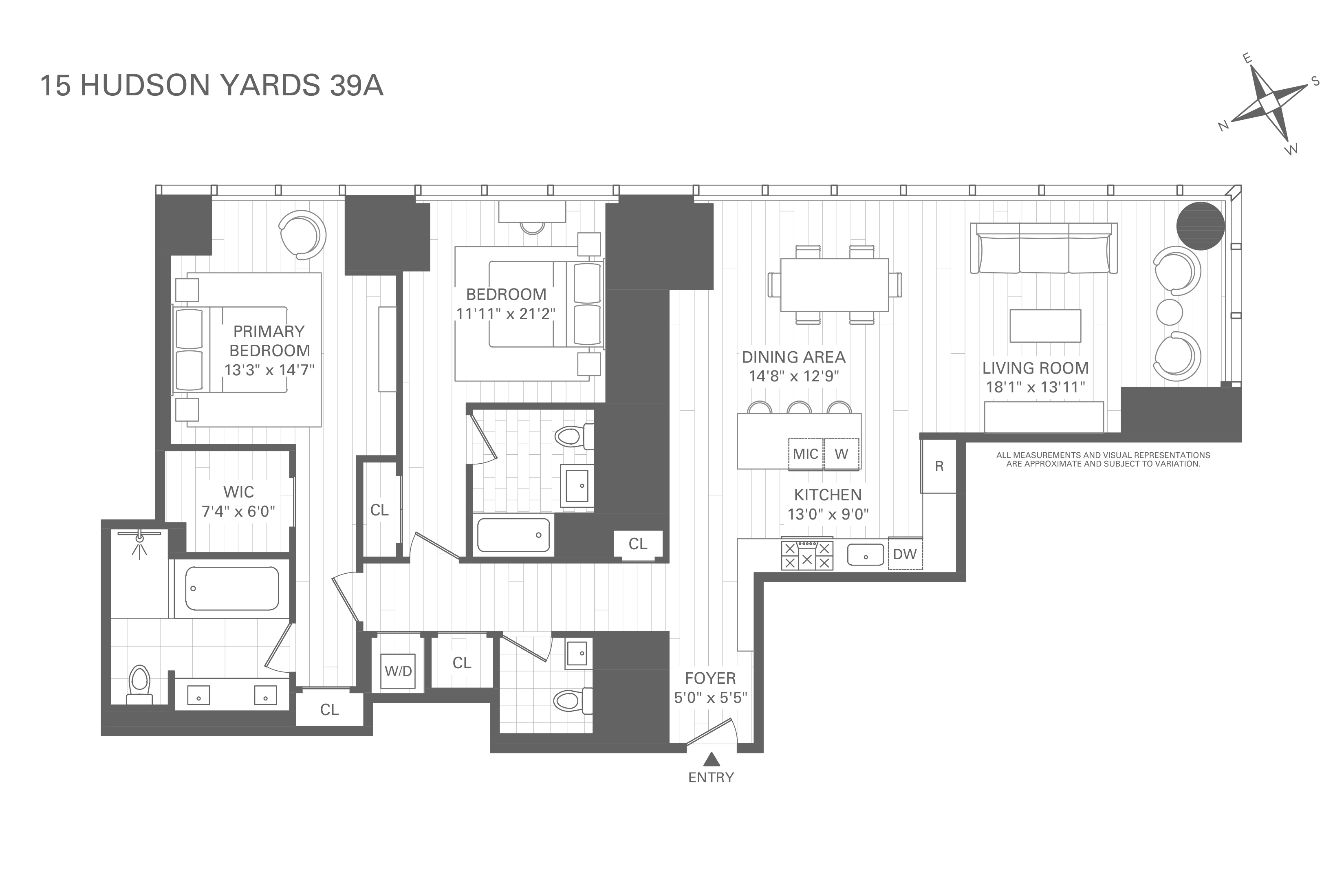 15 Hudson Yards 39A Hudson Yards New York NY 10001