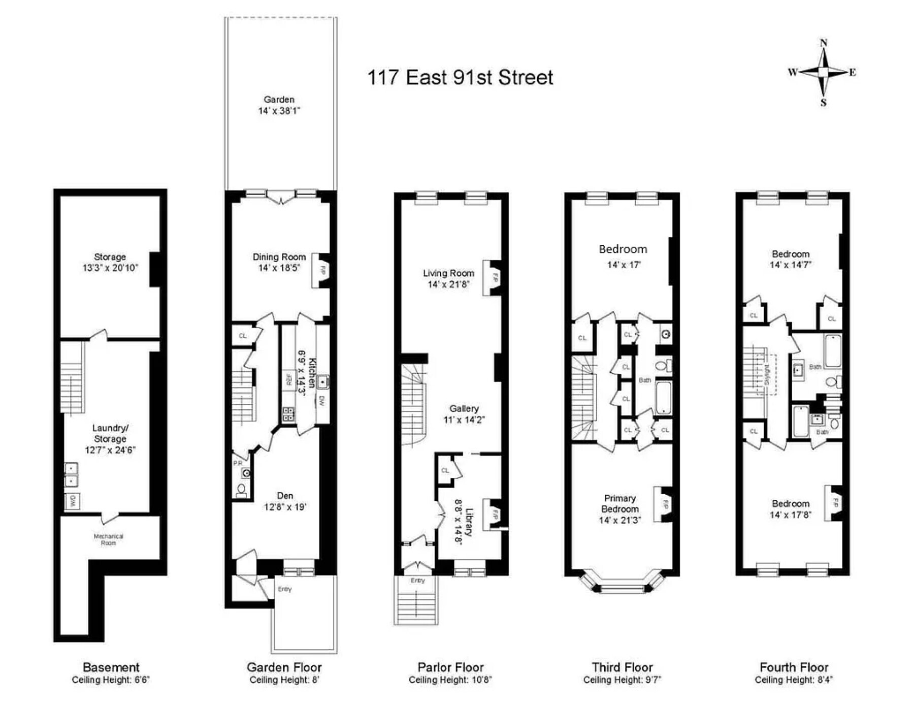 117 East 91st Street Carnegie Hill New York NY 10128
