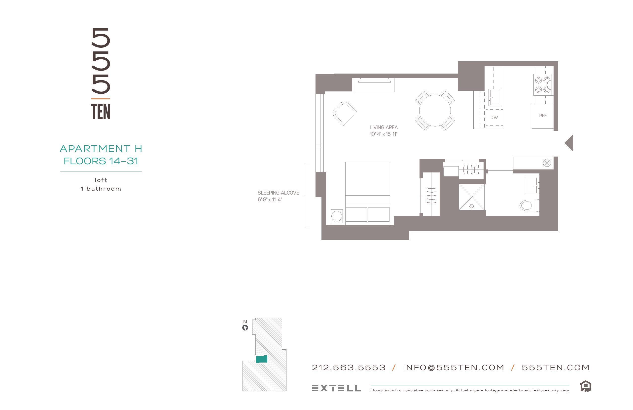 555 Tenth Avenue 16H Clinton New York NY 10018