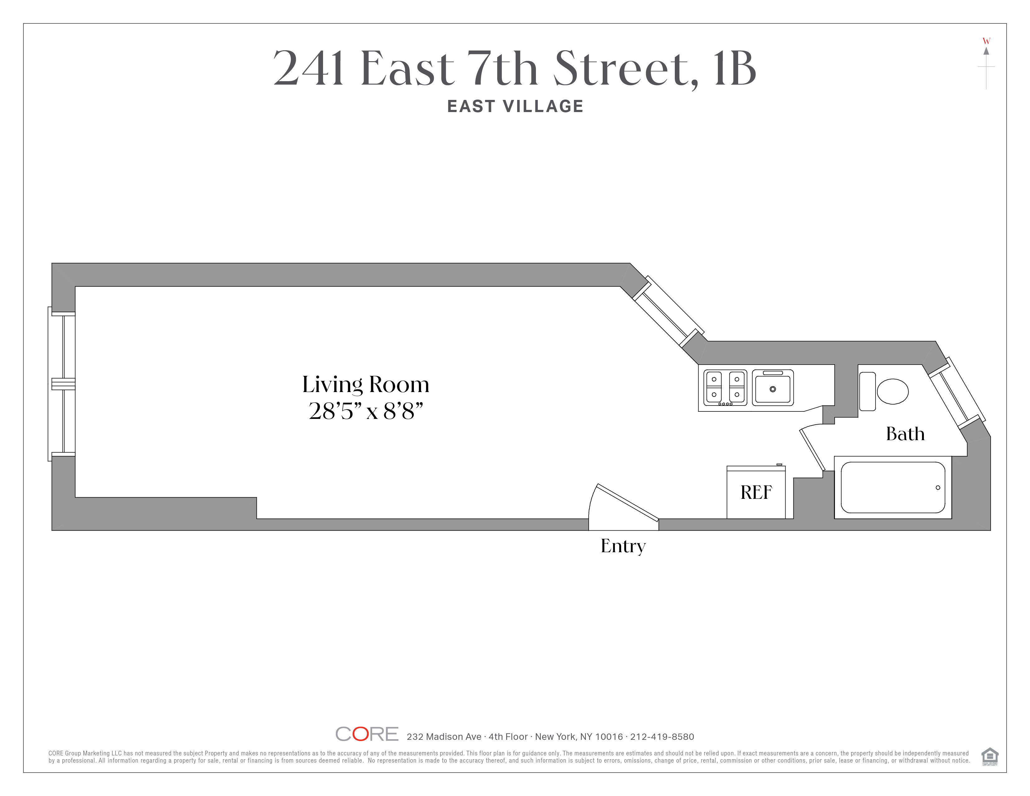 241 East 7th Street 1B E. Greenwich Village New York NY 10009