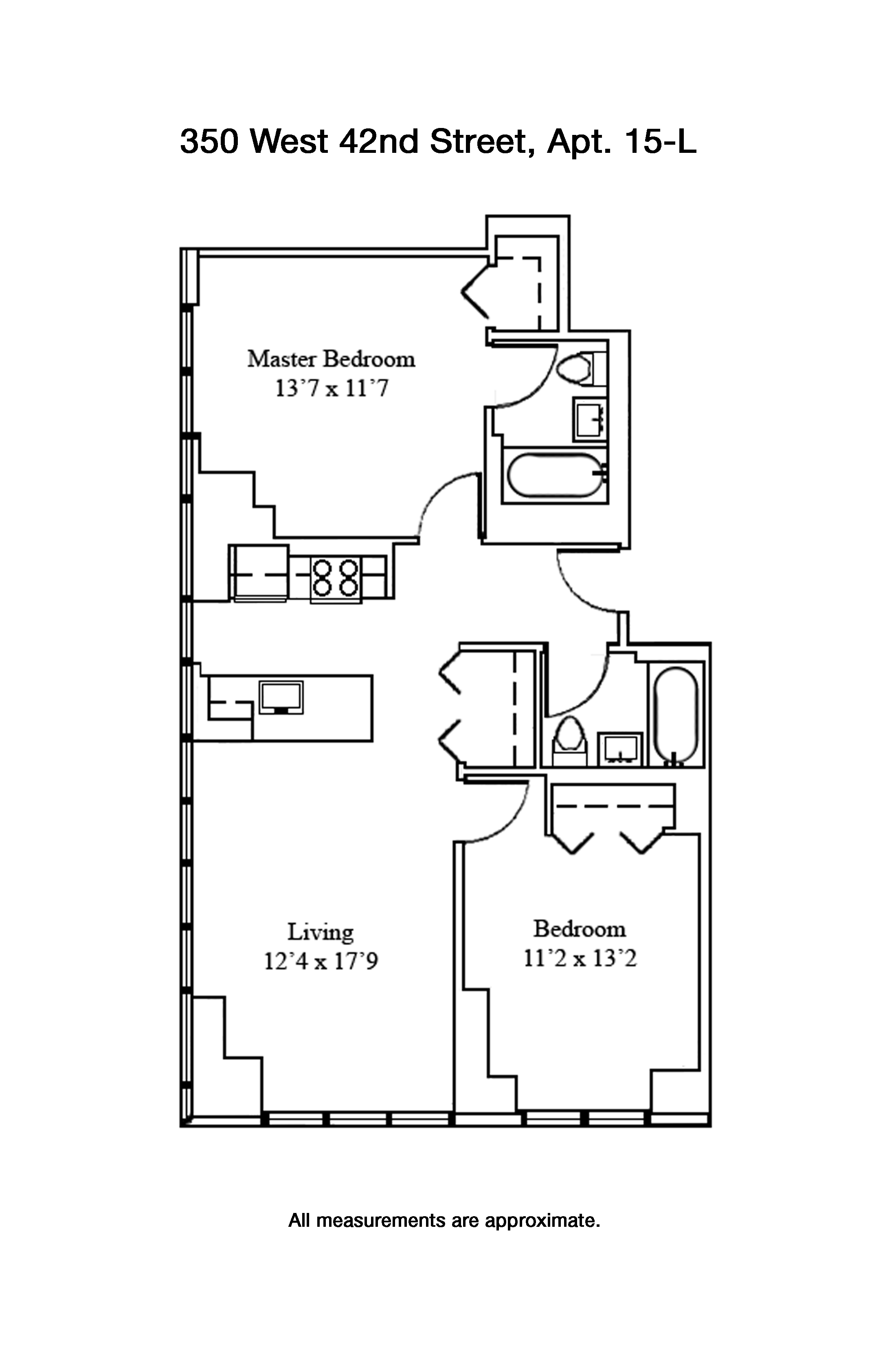 350 West 42nd Street 15L Clinton New York NY 10036