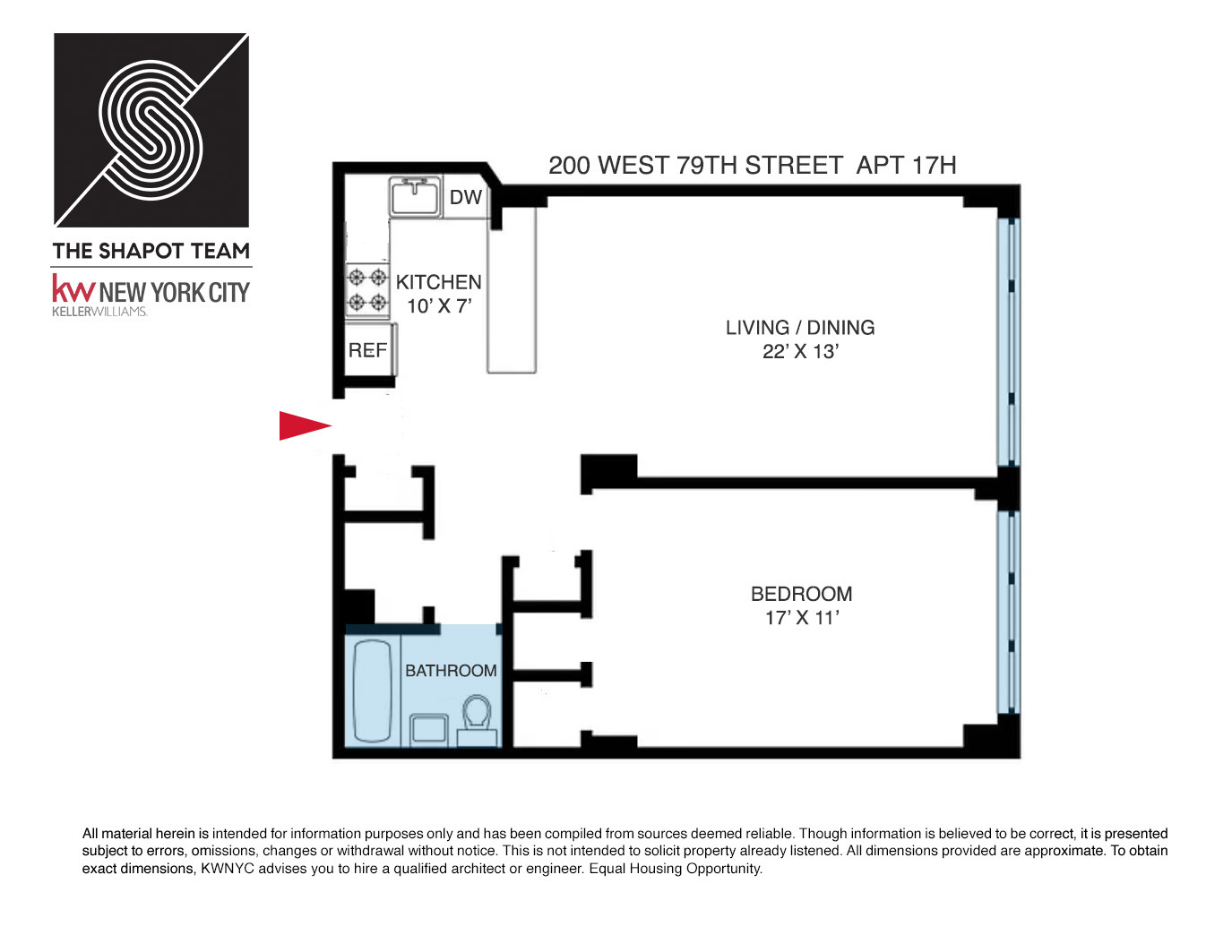 200 West 79th Street 17H Upper West Side New York NY 10024