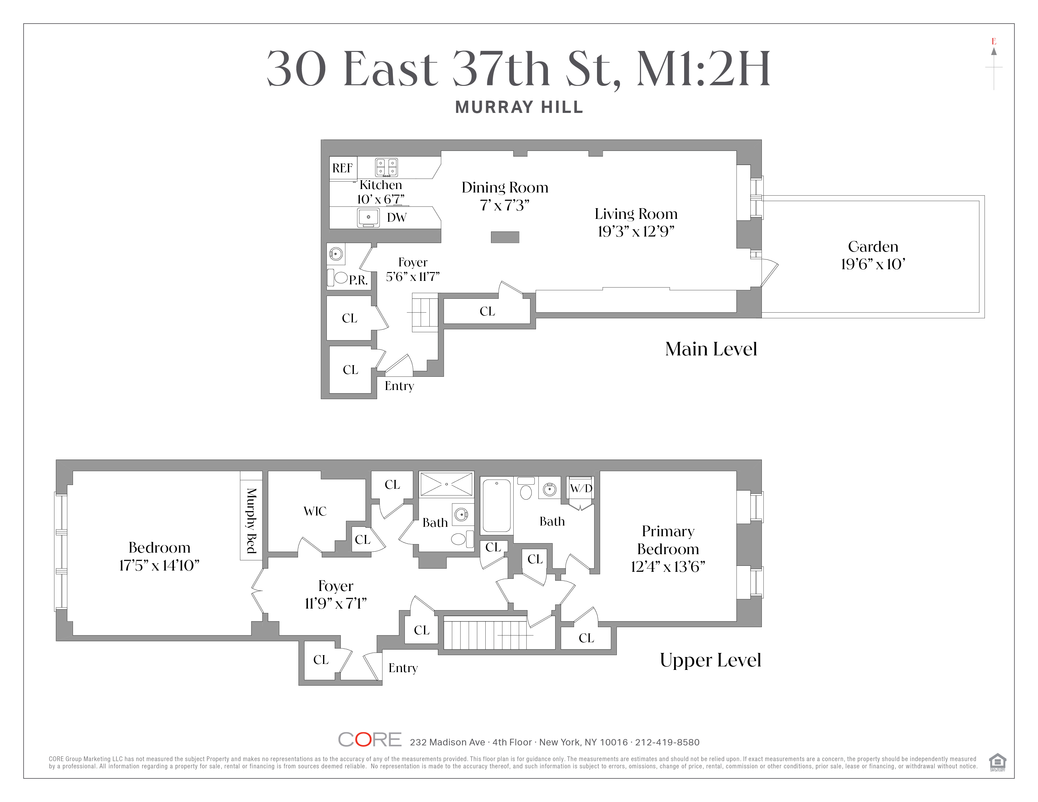 30 East 37th Street M12H Murray Hill New York NY 10016