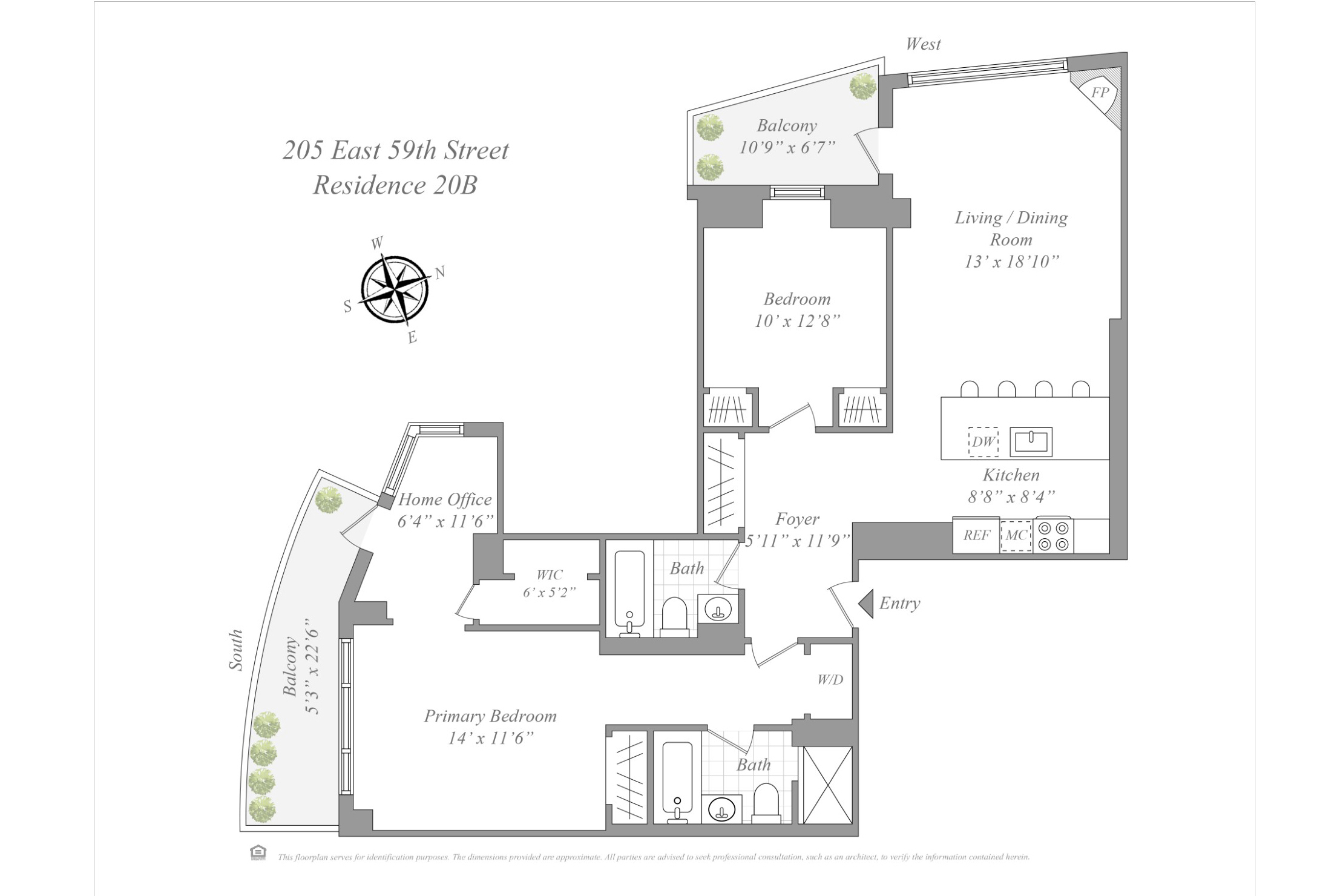 205 East 59th Street 20B Upper East Side New York NY 10022